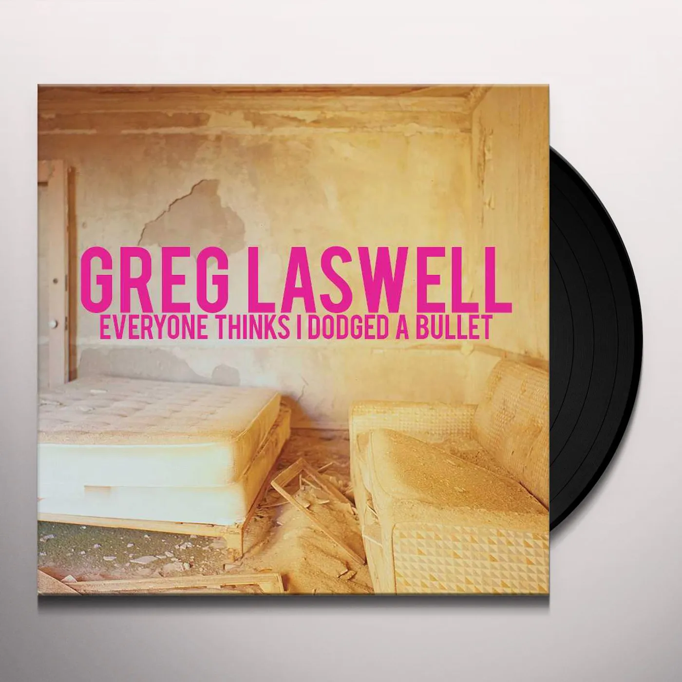 Greg Laswell EVERYONE THINKS I DODGED A BULLET Vinyl Record