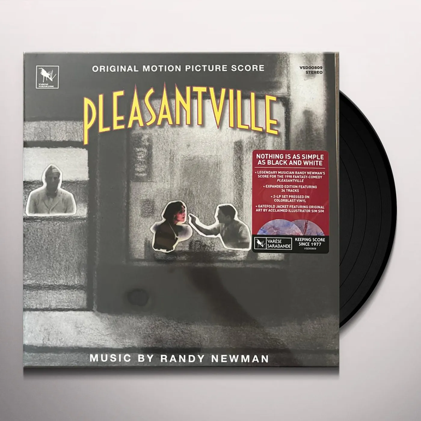 Randy Newman PLEASANTVILLE Original Soundtrack (DELUXE EDITION/AMERICA VINYL/2LP) Vinyl Record