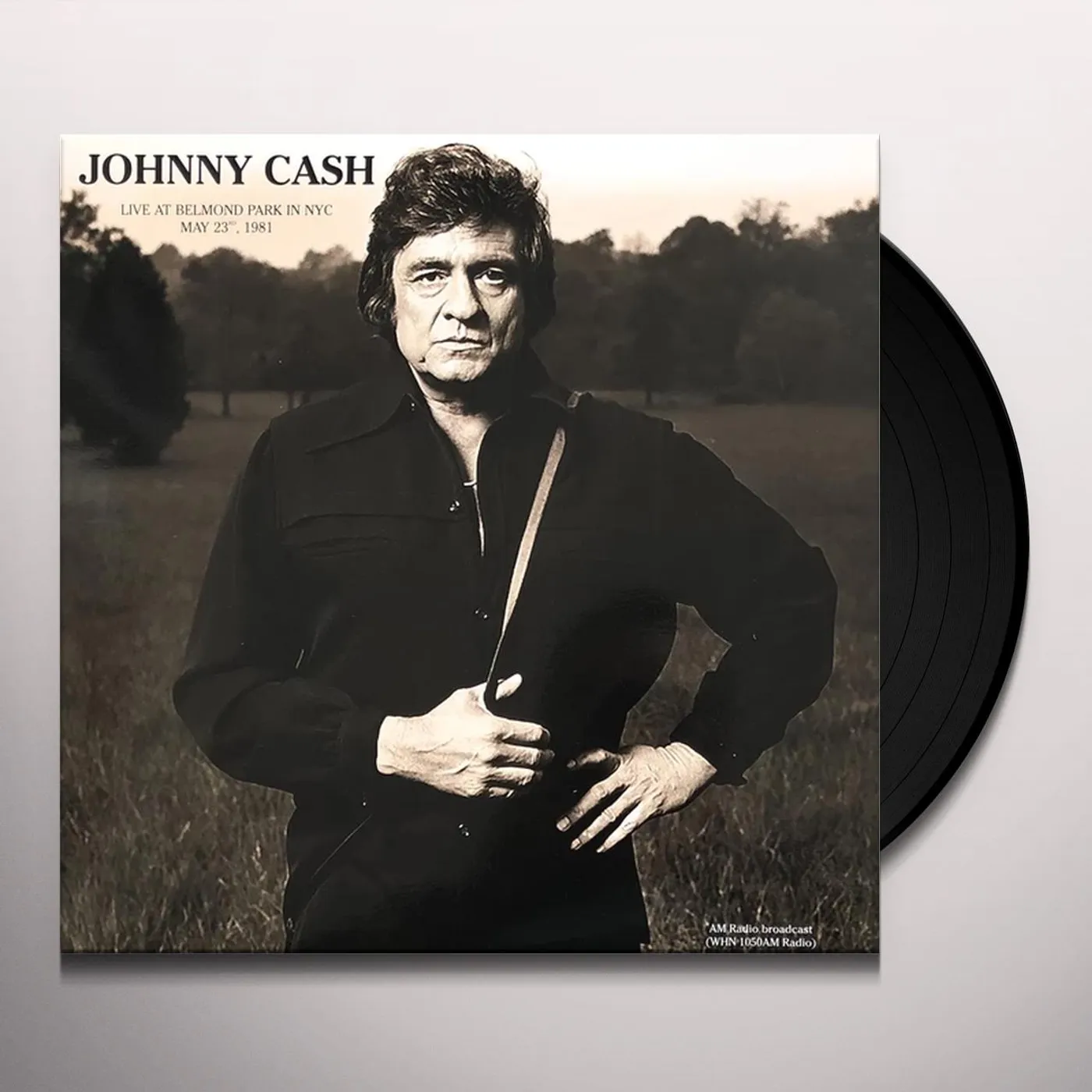 Johnny Cash Live At Belmond Park In NYC May 23rd, 1981 Vinyl Record