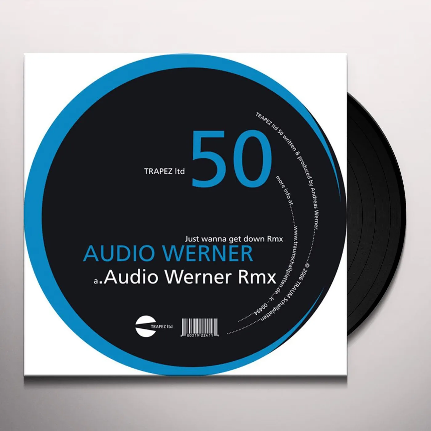 Audio Werner JUST WANNA GET DOWN RMX Vinyl Record