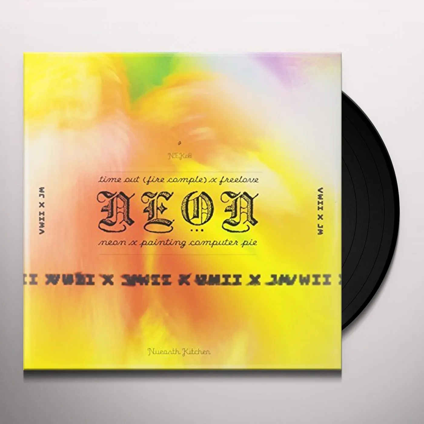 Jon Vision Works Ii / Mcmillion Neon Vinyl Record