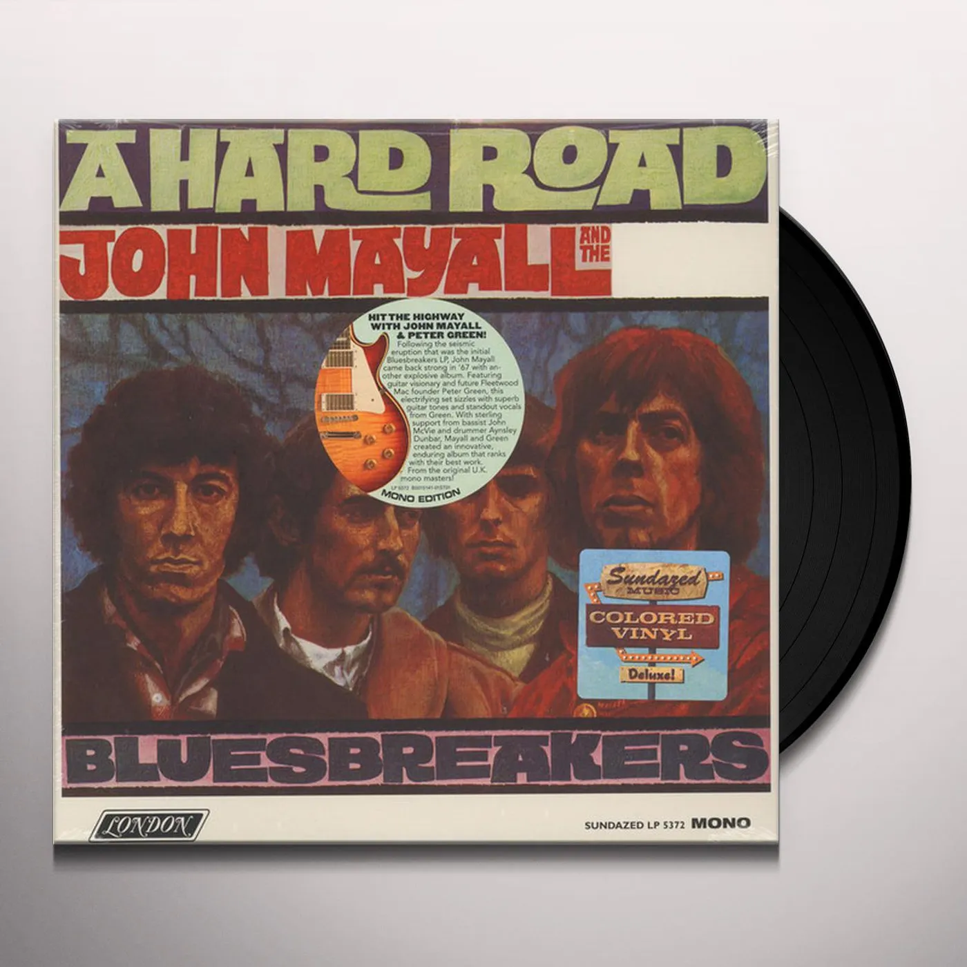 John Mayall & The Bluesbreakers 19224 HARD ROAD (WHITE VINYL) Vinyl Record