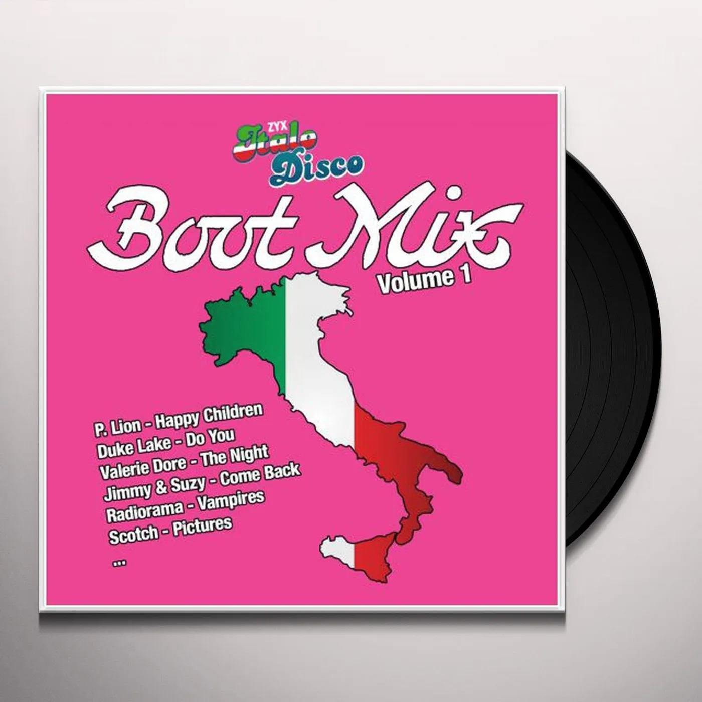 Various Artists  Zyx Italo Disco Boot Mix Vinyl Record