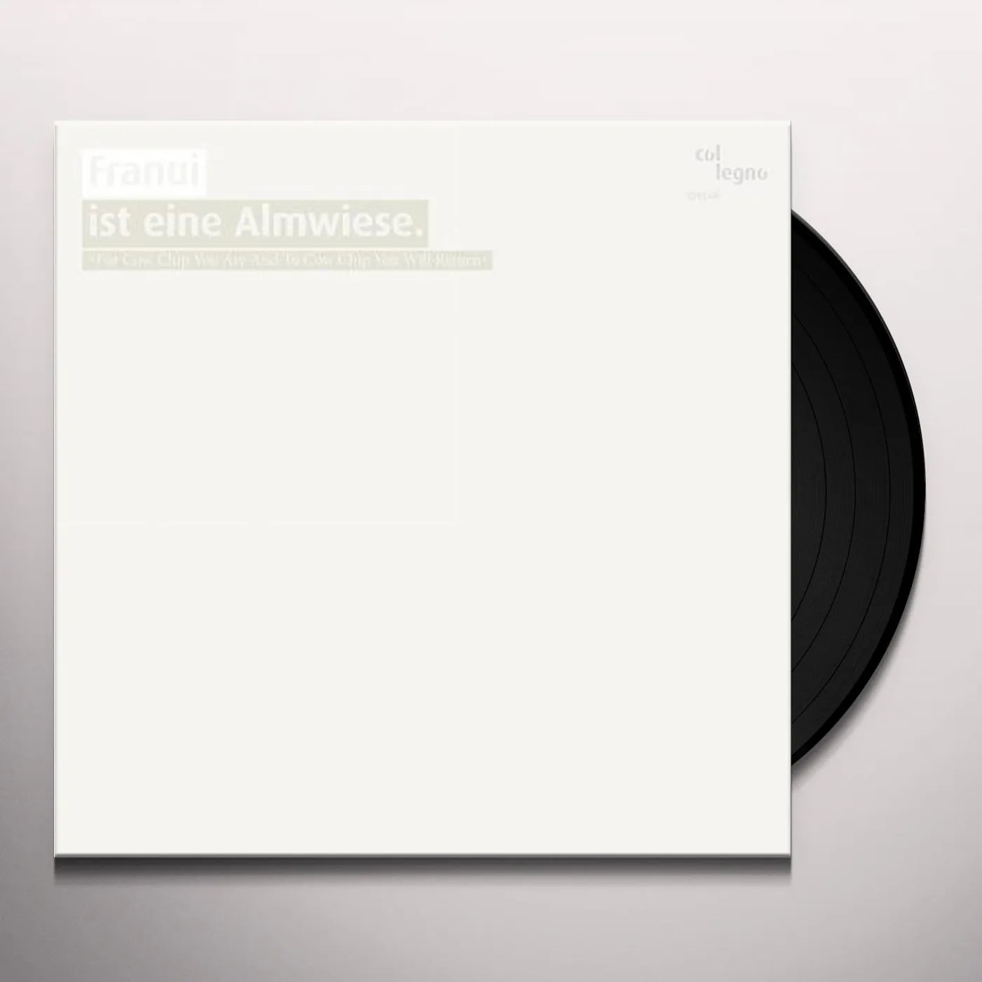 Franui IST EINE ALMWIESE Vinyl Record