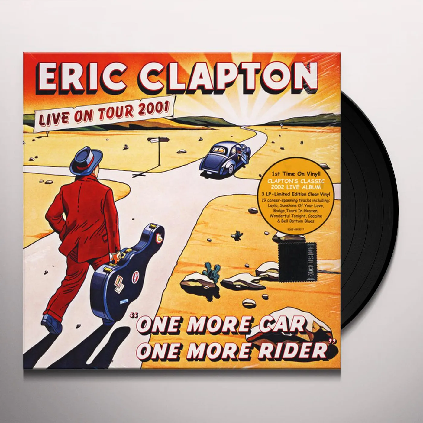 Eric Clapton One More Car, One More Rider Vinyl Record