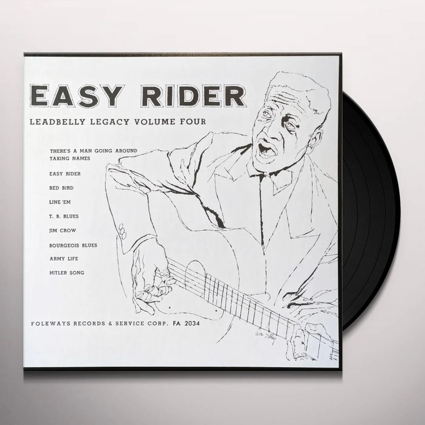Leadbelly EASY RIDER Vinyl Record