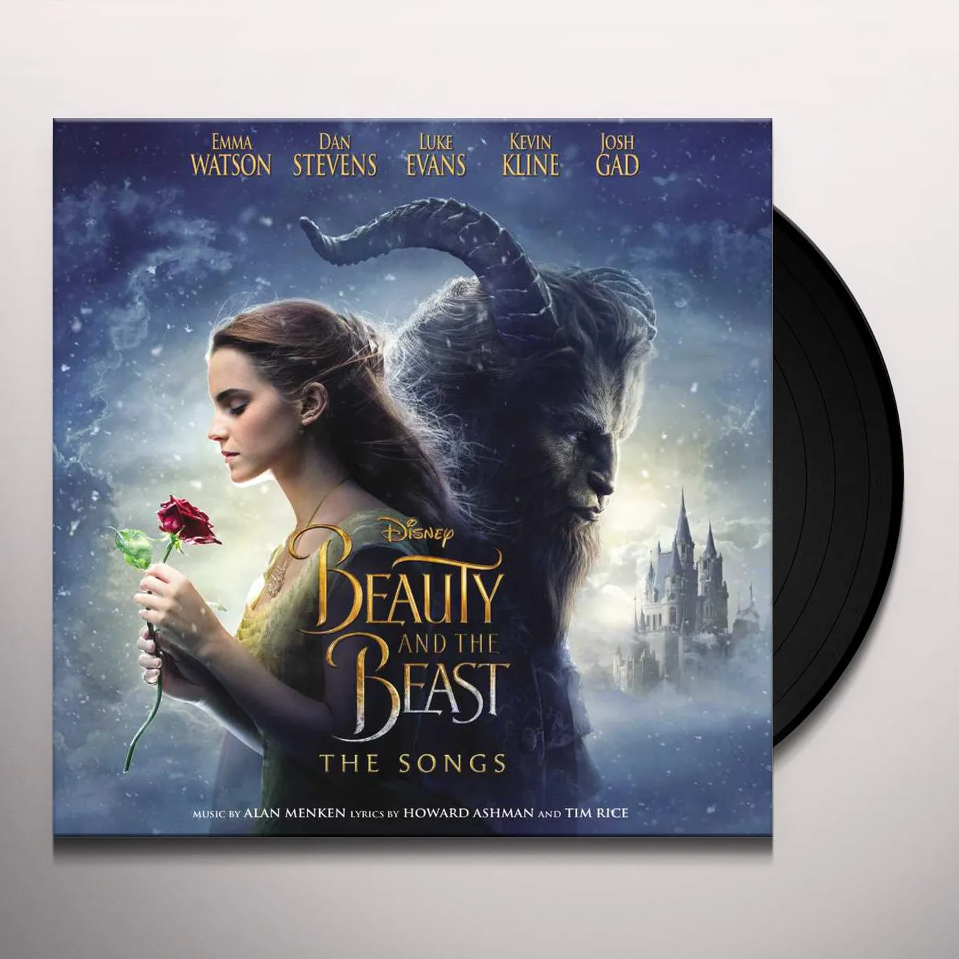 Various Beauty And The Beast: The Songs (LP)(Blue) Vinyl Record