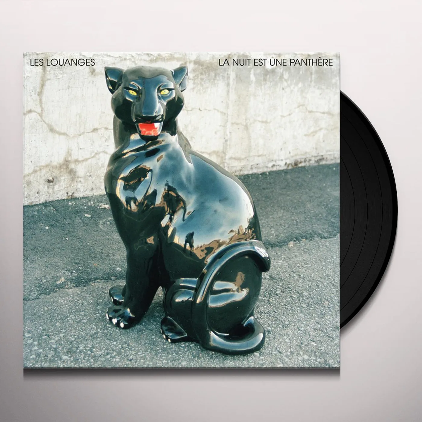 Les Louanges LA NUIT EST UNE PANTHERE Vinyl Record