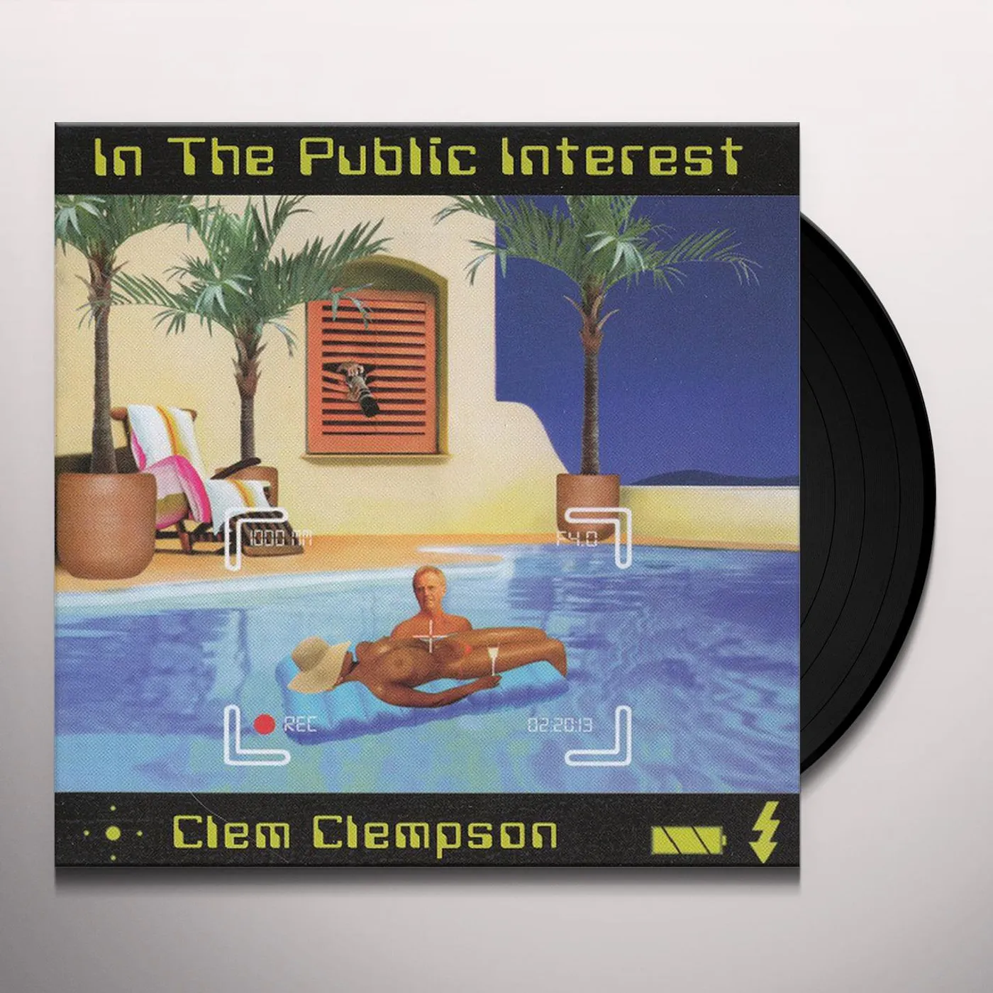 Clem Clempson In the Public Interest Vinyl Record
