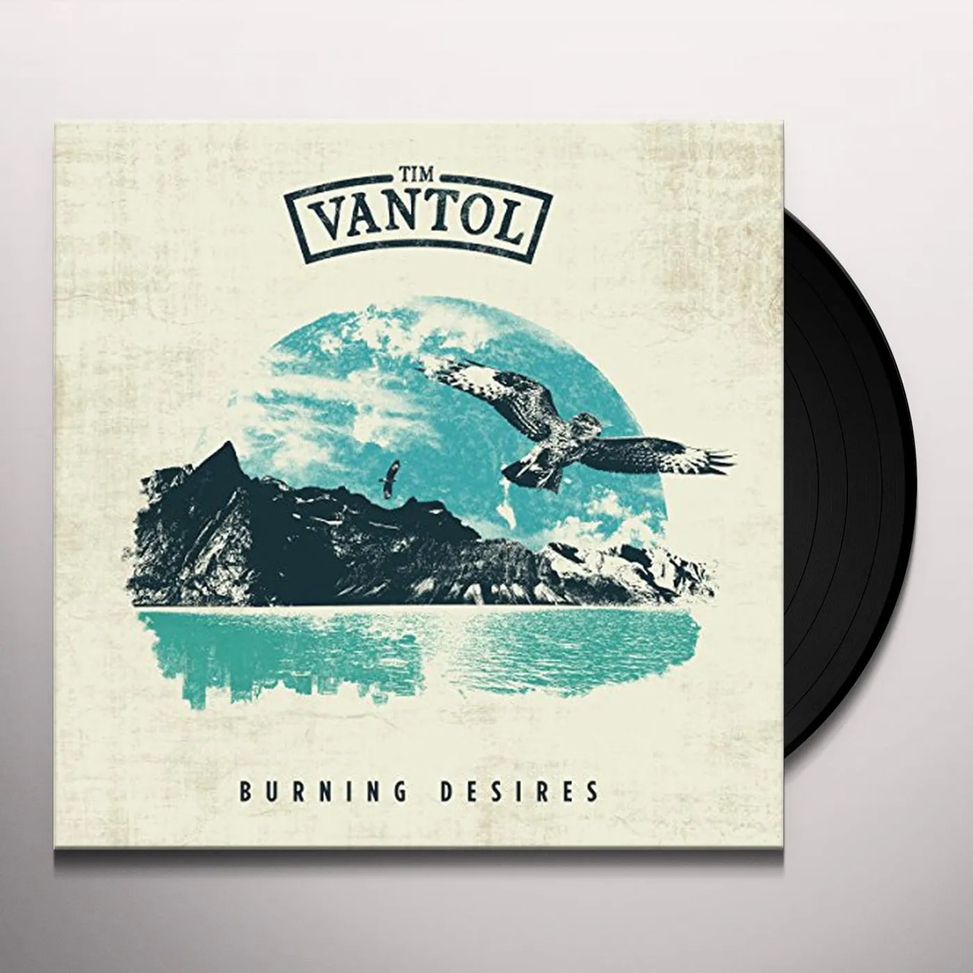 Tim Vantol BURNING DESIRES (BLUE VINYL) Vinyl Record