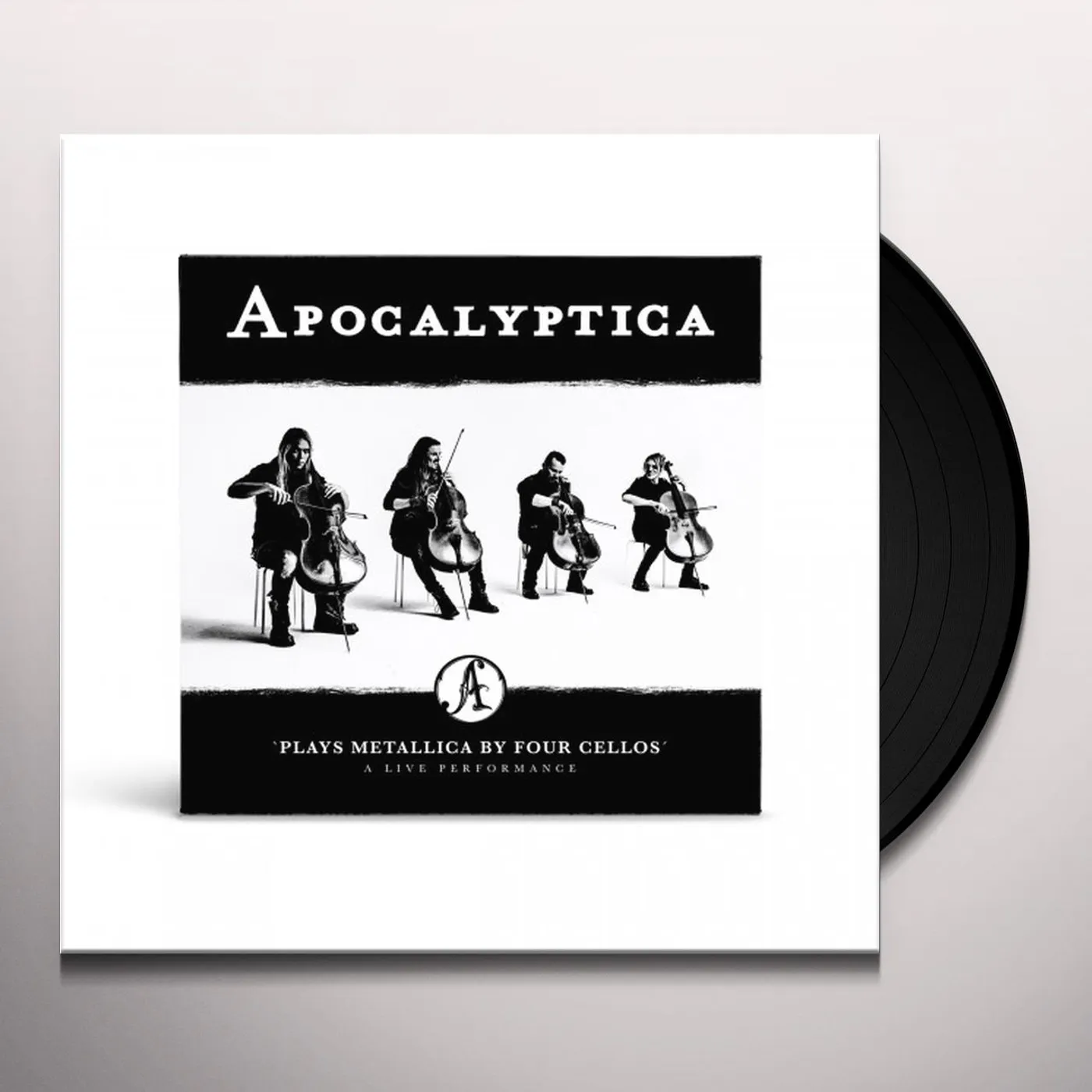 Apocalyptica PLAYS METALLICA BY FOUR CELLOS - LIVE PERFORMANCE Vinyl Record