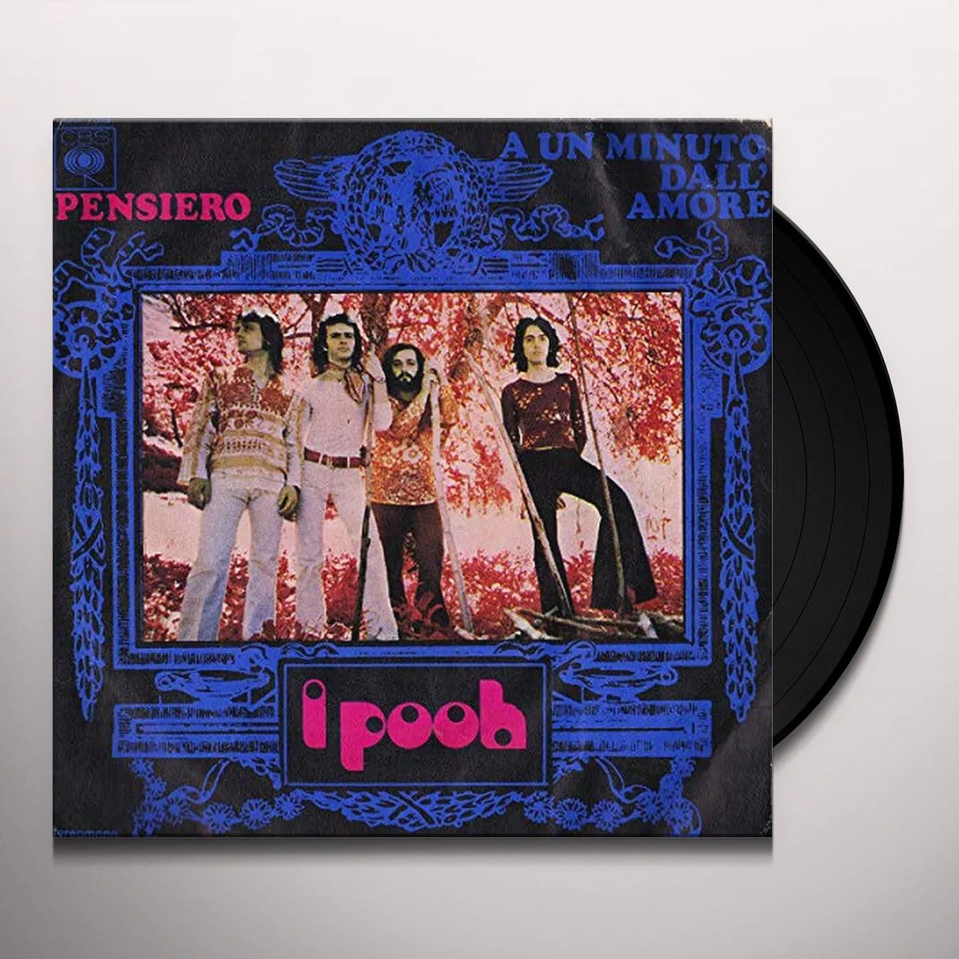 Pooh Pensiero / A Un Minuto Dall'Amore Vinyl Record