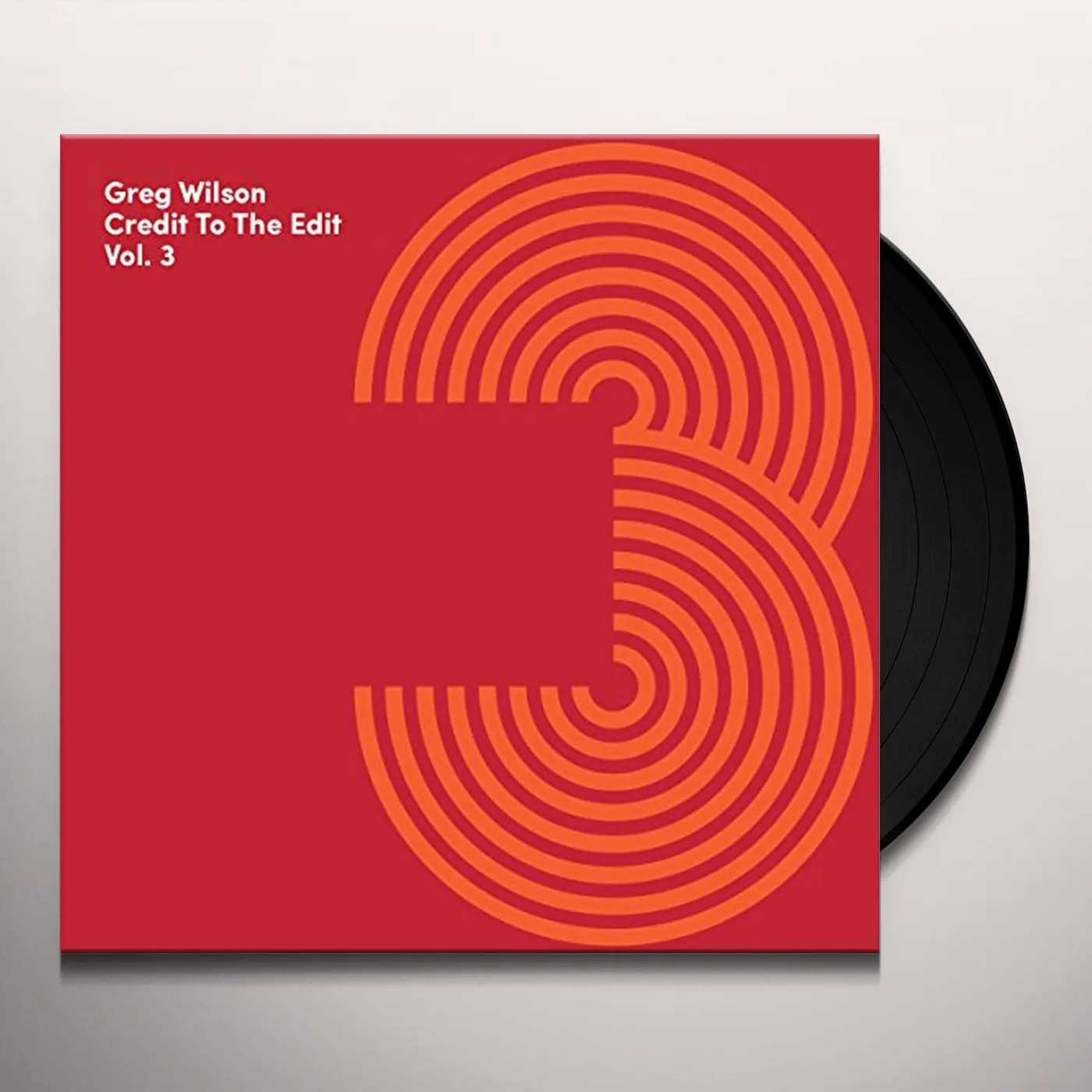 Greg Wilson CREDIT TO THE EDIT VOL 3 Vinyl Record