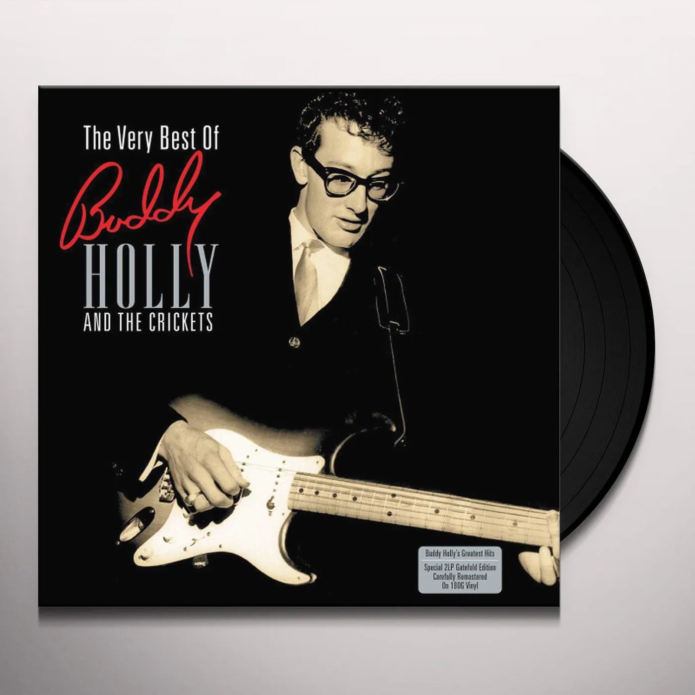 Buddy Holly & The Crickets VERY BEST OF Vinyl Record