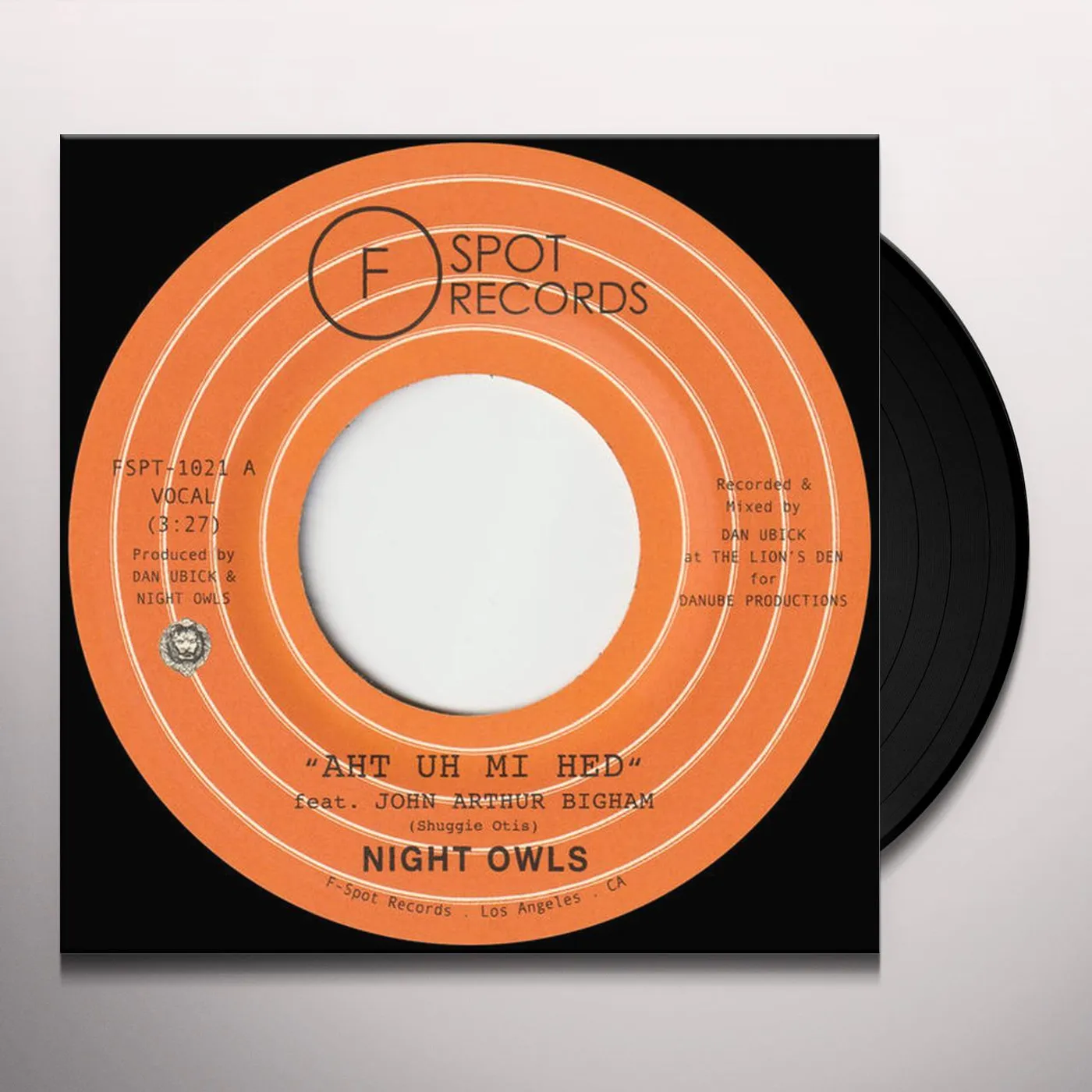 Night Owls AHT UH MI HED / PUT ON TRAIN Vinyl Record