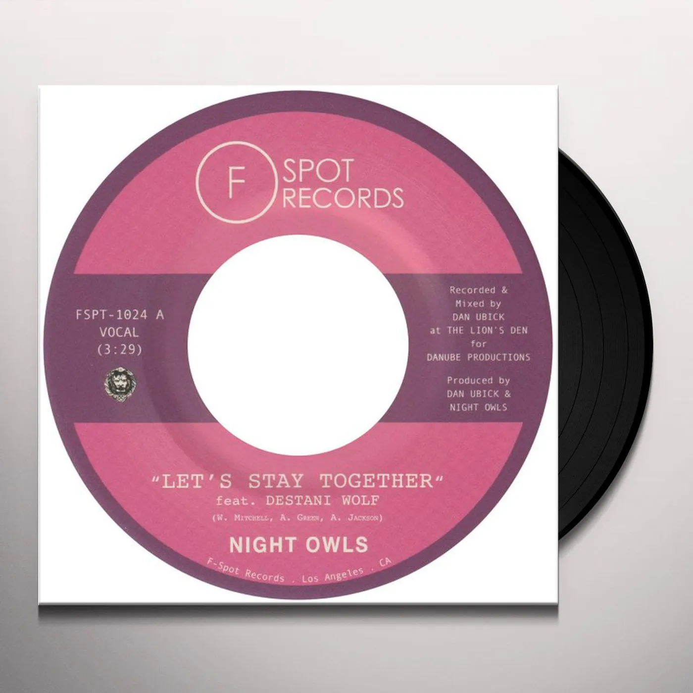 Night Owls LET'S STAY TOGETHER / LET'S Vinyl Record