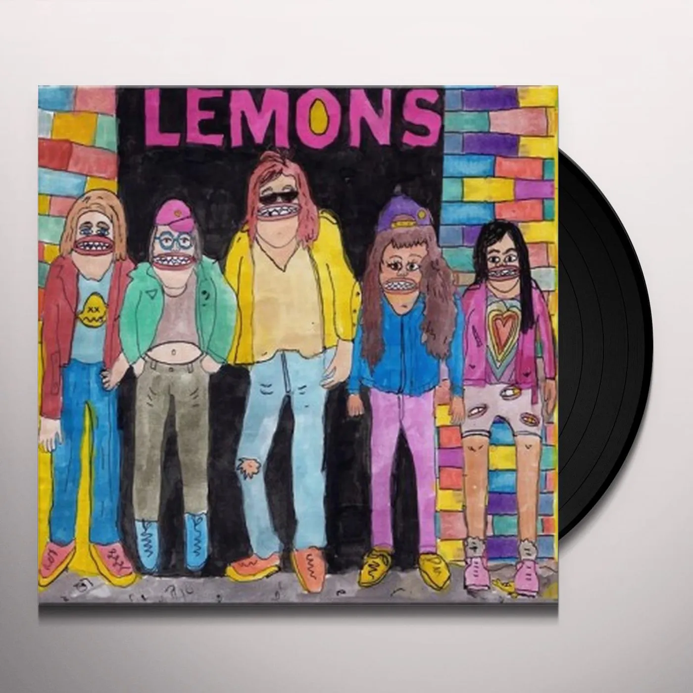 HELLO WE'RE THE LEMONS Vinyl Record