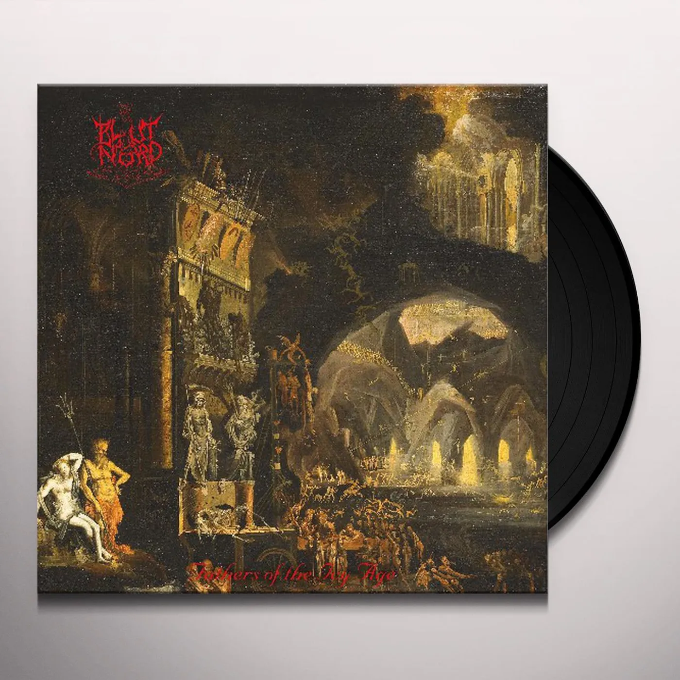 Blut Aus Nord MEMORIA VETUSTA I – FATHERS OF THE ICY AGE (BROWN & MUSTARD SPLATTE VINYL) Vinyl Record
