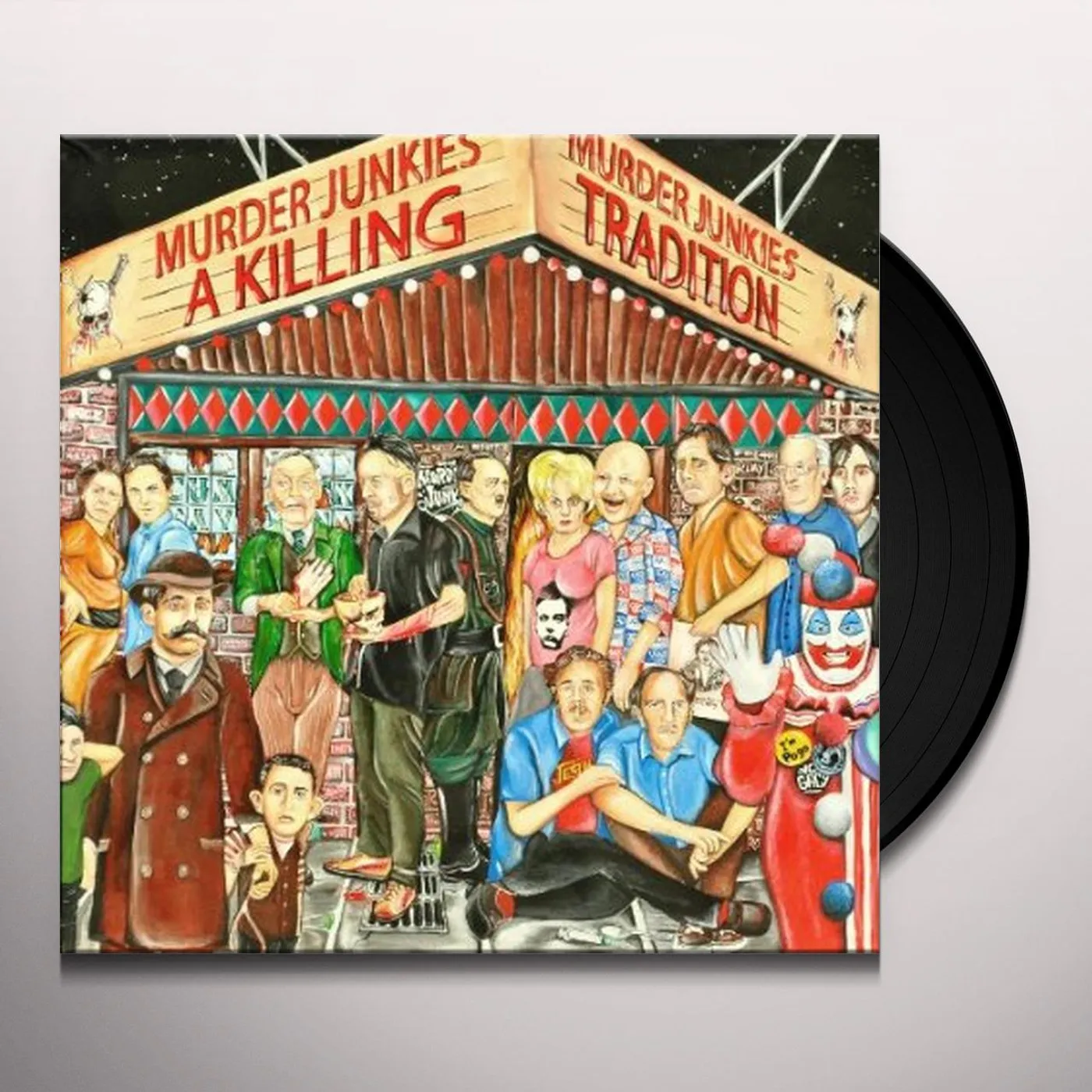Murder Junkies KILLING TRADITION Vinyl Record