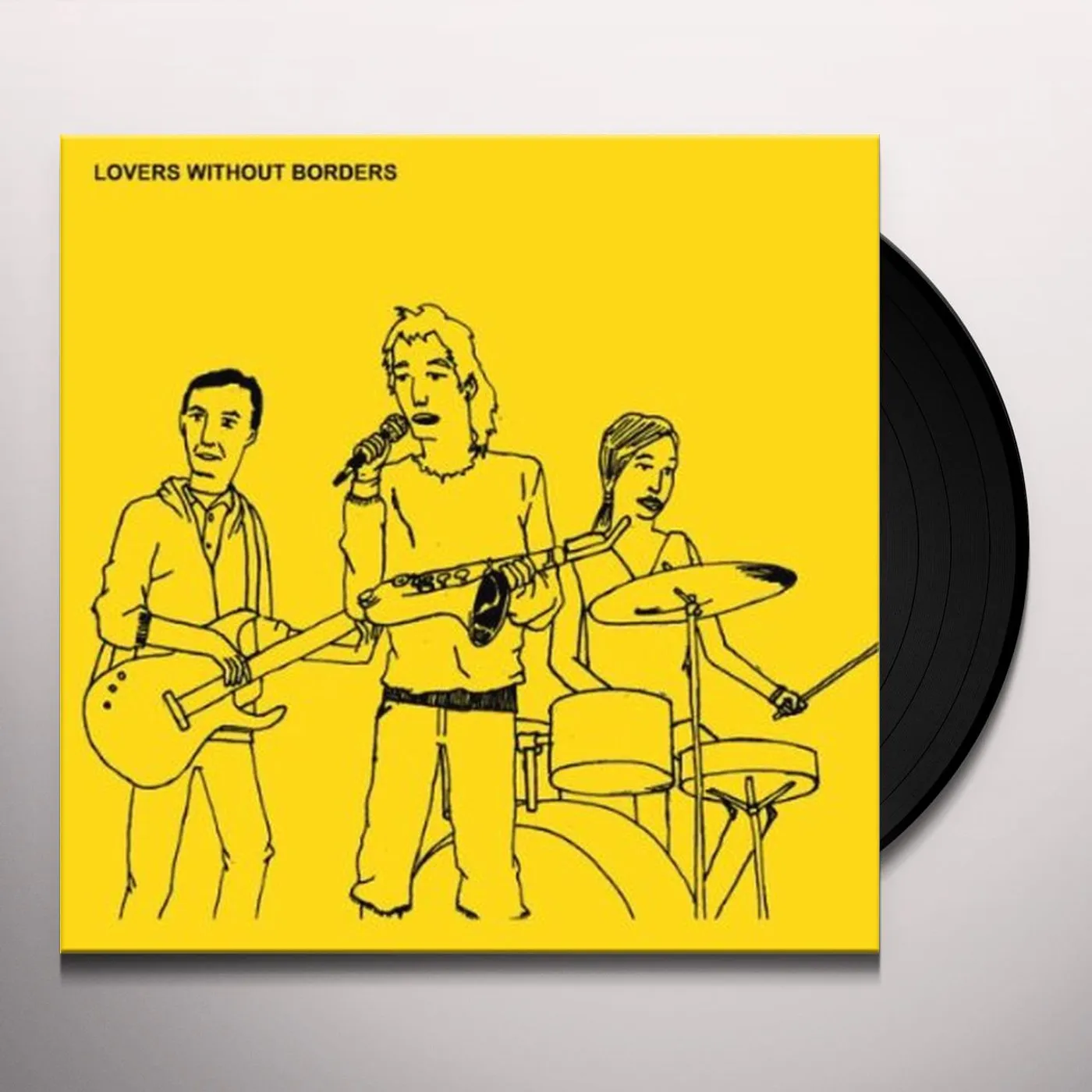 Lovers Without Borders DETECTIVE / SECOND MOST BEAUTIFUL GIRL IN WORLD Vinyl Record