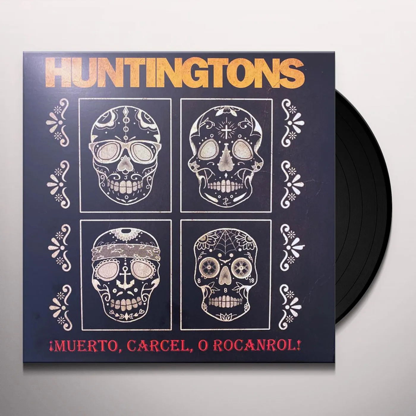 Huntingtons MUERTO, CARCEL, O ROCANROL! Vinyl Record