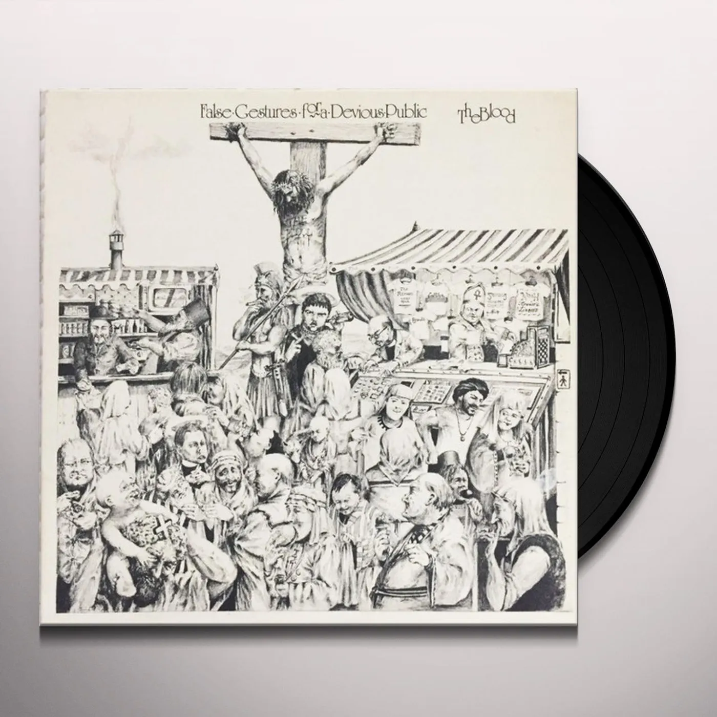 BLOOD FALSE GESTURES FOR A DEVIOUS PUBLIC Vinyl Record