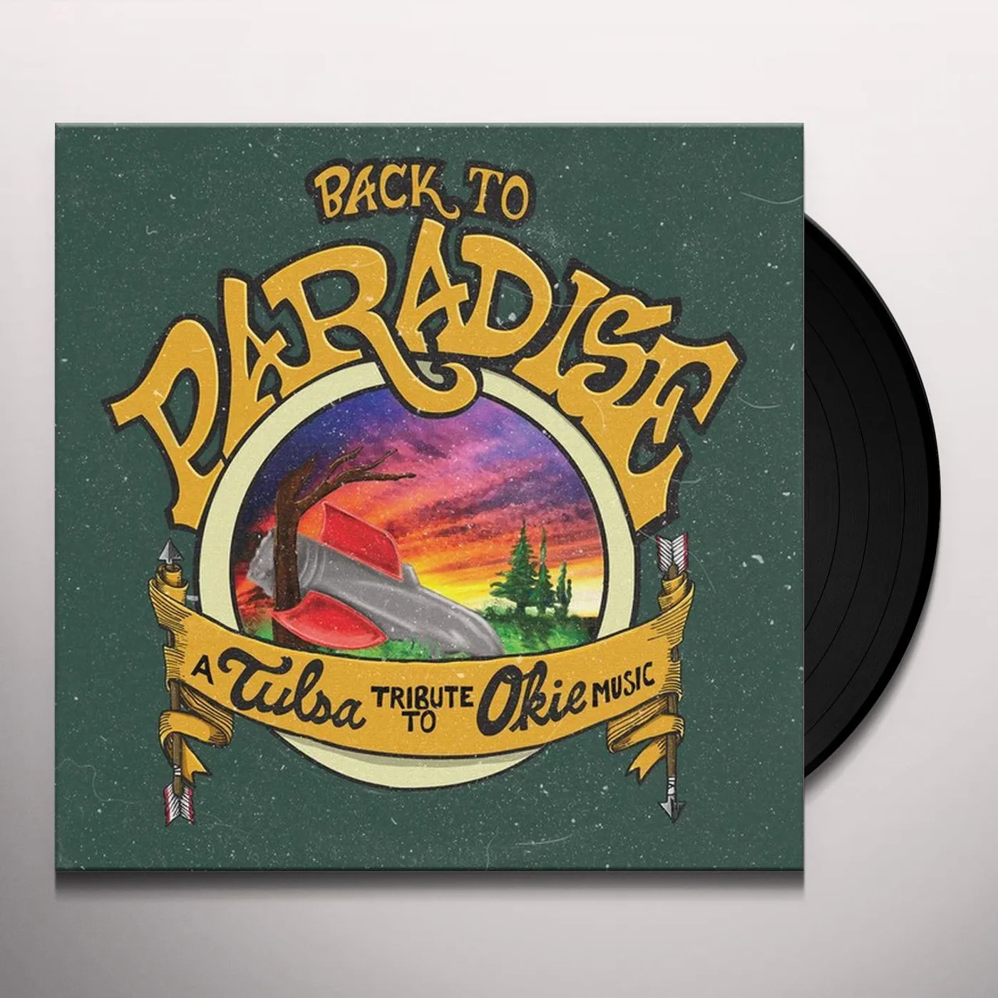 BACK TO PARADISE - A TULSA TRIBUTE / VARIOUS Vinyl Record