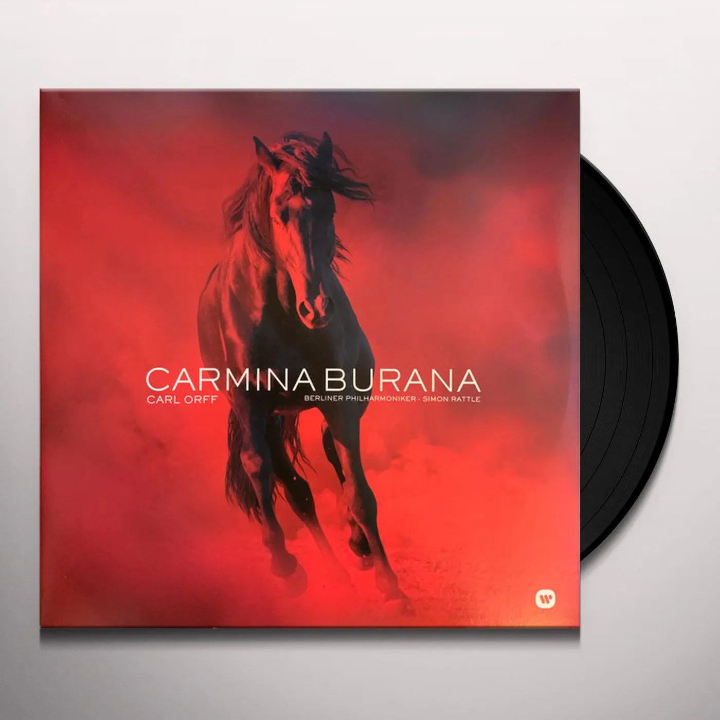 Simon Rattle ORFF: CARMINA BURANA Vinyl Record