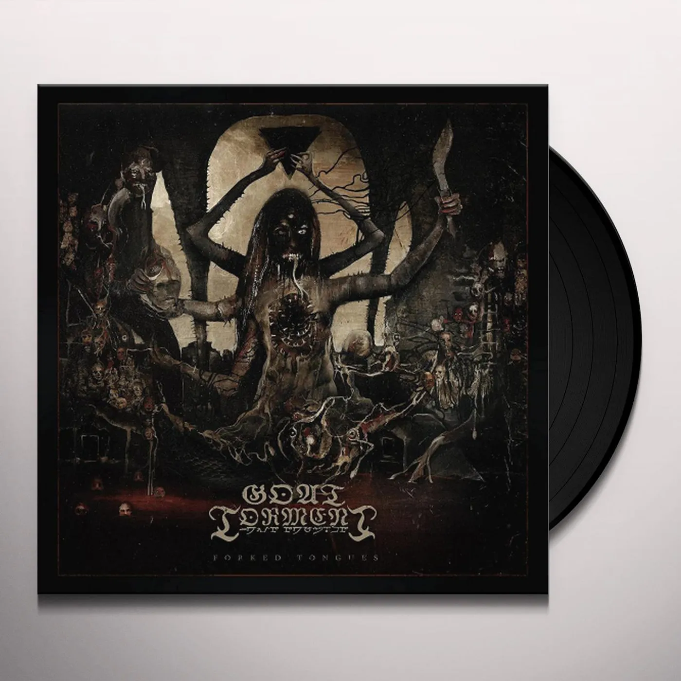 Goat Torment Forked Tongues Vinyl Record