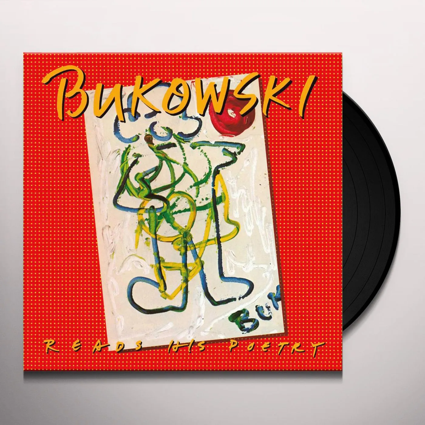 Charles Bukowski READS HIS POETRY (LIMITED YELLOW BEER EDITION) Vinyl Record