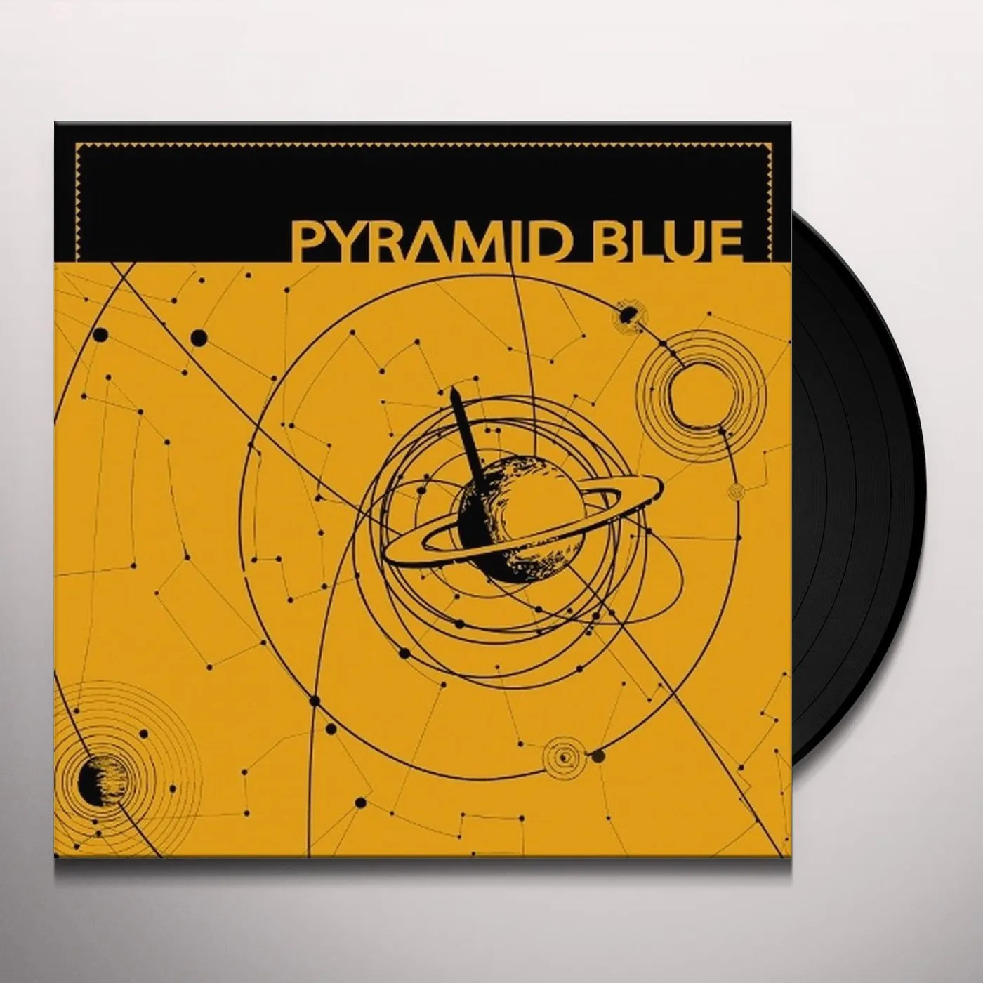 Pyramid Blue Vinyl Record
