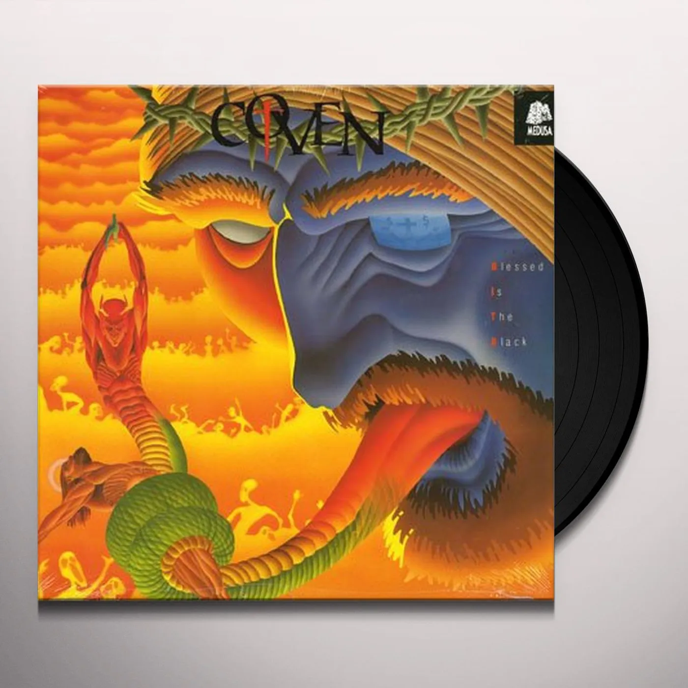 Coven Blessed Is The Black Vinyl Record