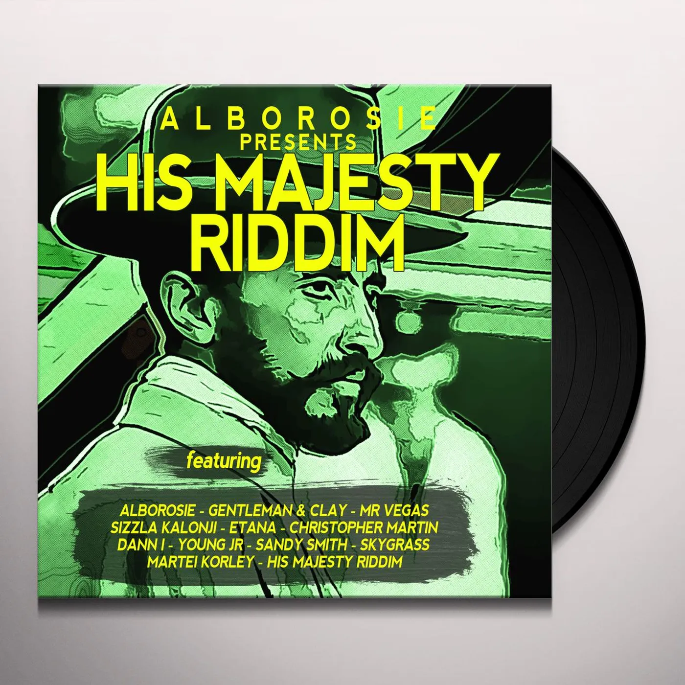 ALBOROSIE PRESENTS HIS MAJESTY RIDDIM Vinyl Record