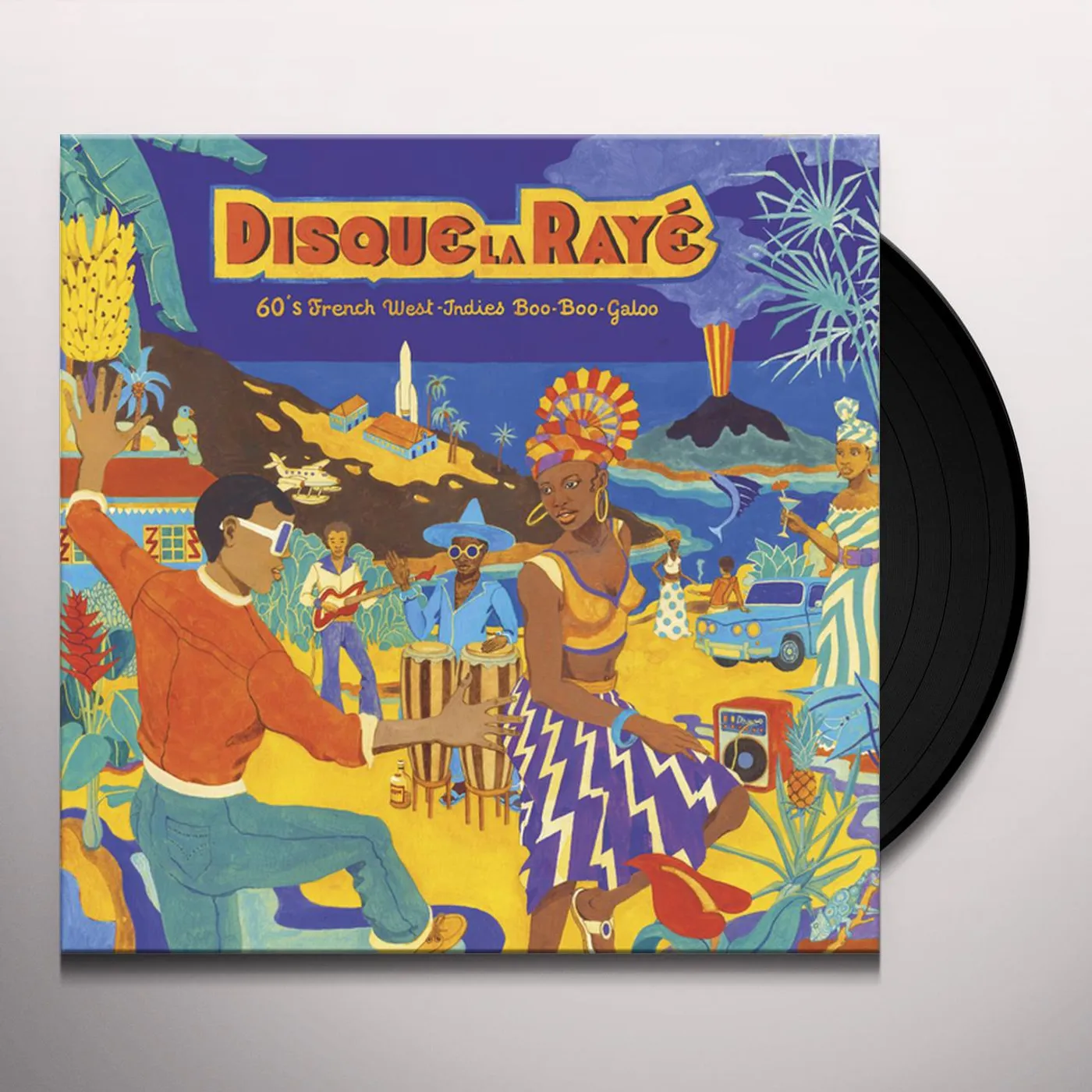 DISQUE LA RAYE: 60'S FRENCH WEST-INDIES BOO / VAR Vinyl Record
