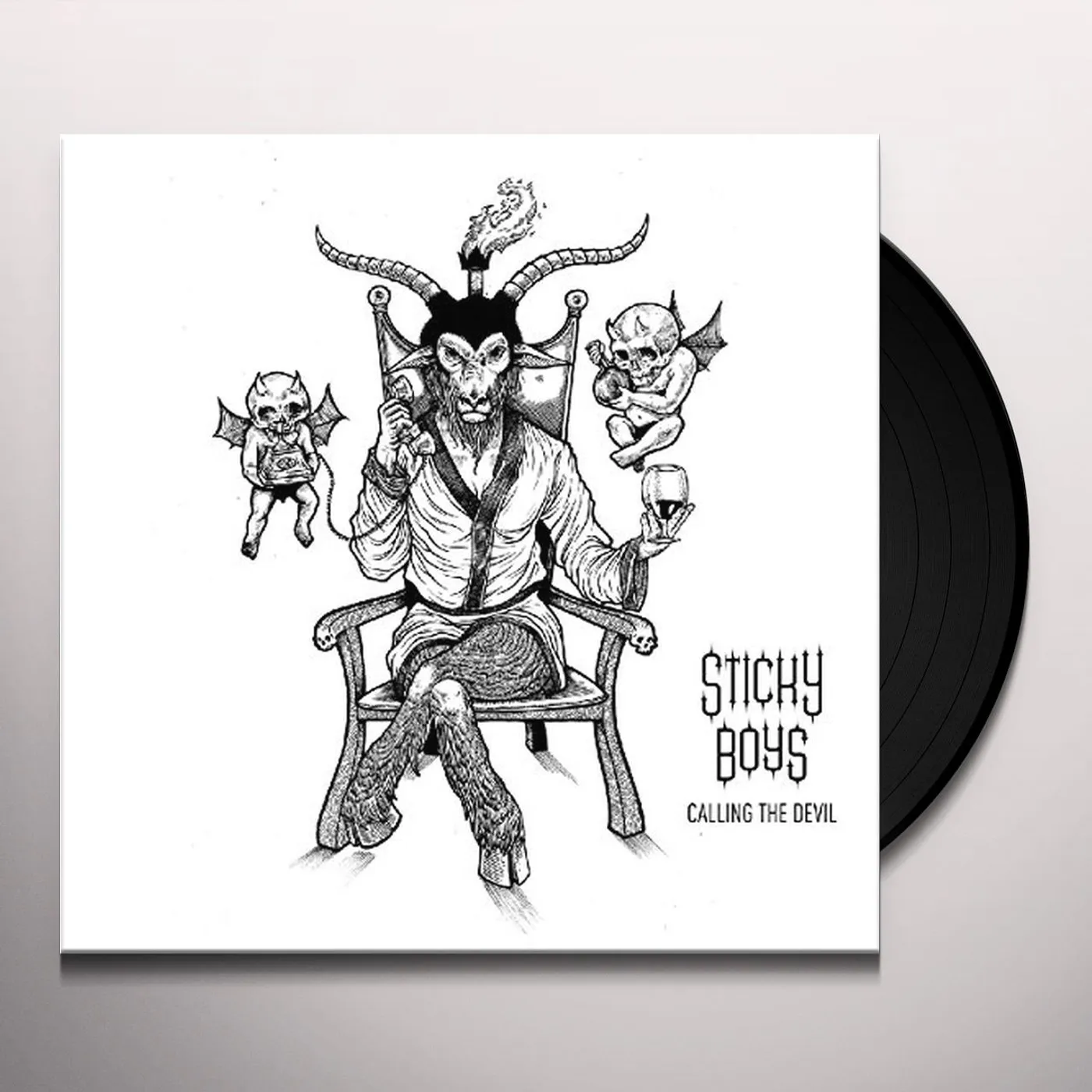 Sticky Boys Calling the Devil Vinyl Record