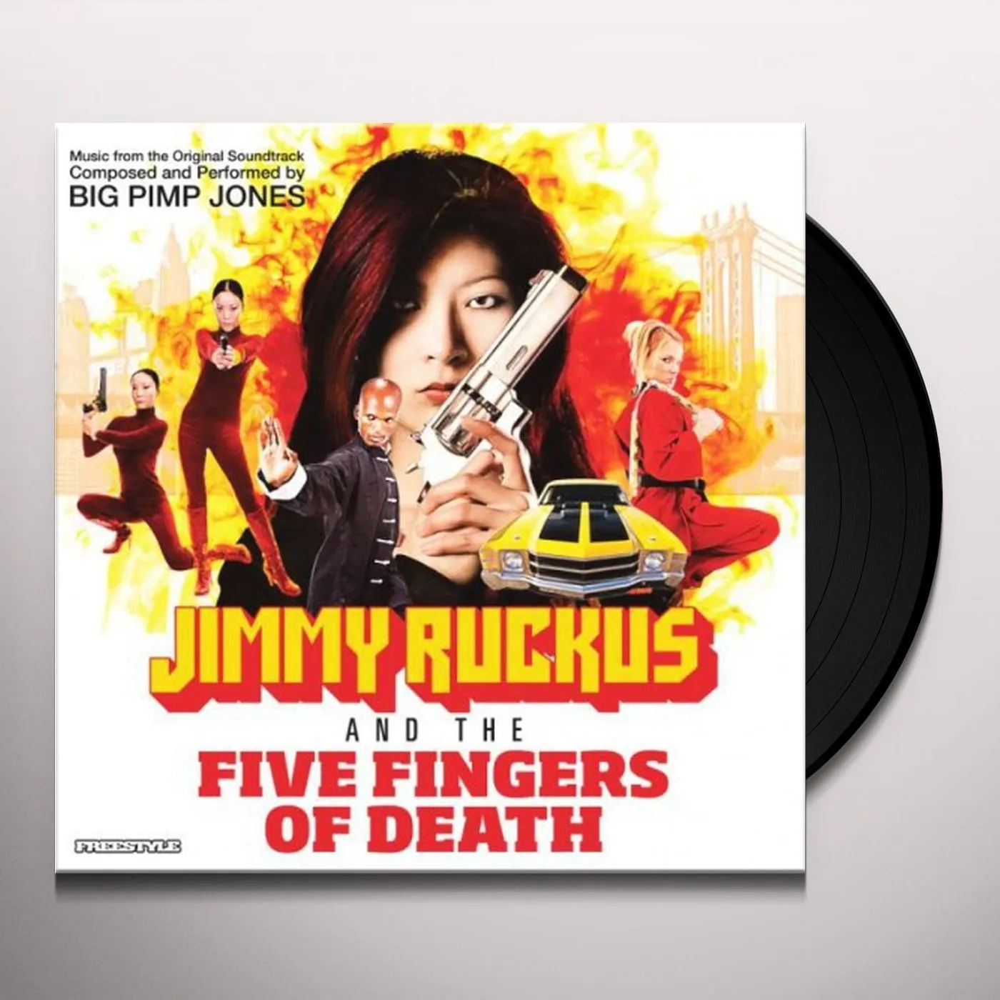Big Pimp Jones JIMMY RUCKUS & FIVE FINGERS OF DEATH Vinyl Record