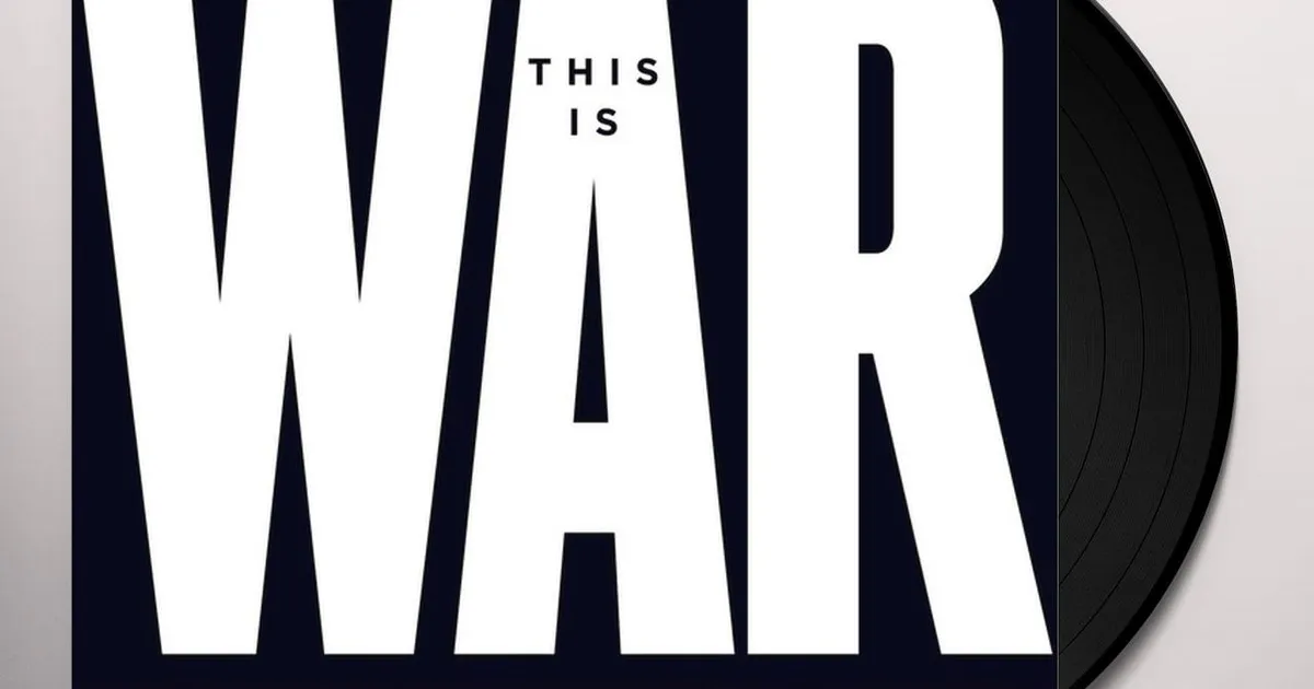 Thirty Seconds To Mars This Is War Vinyl Record