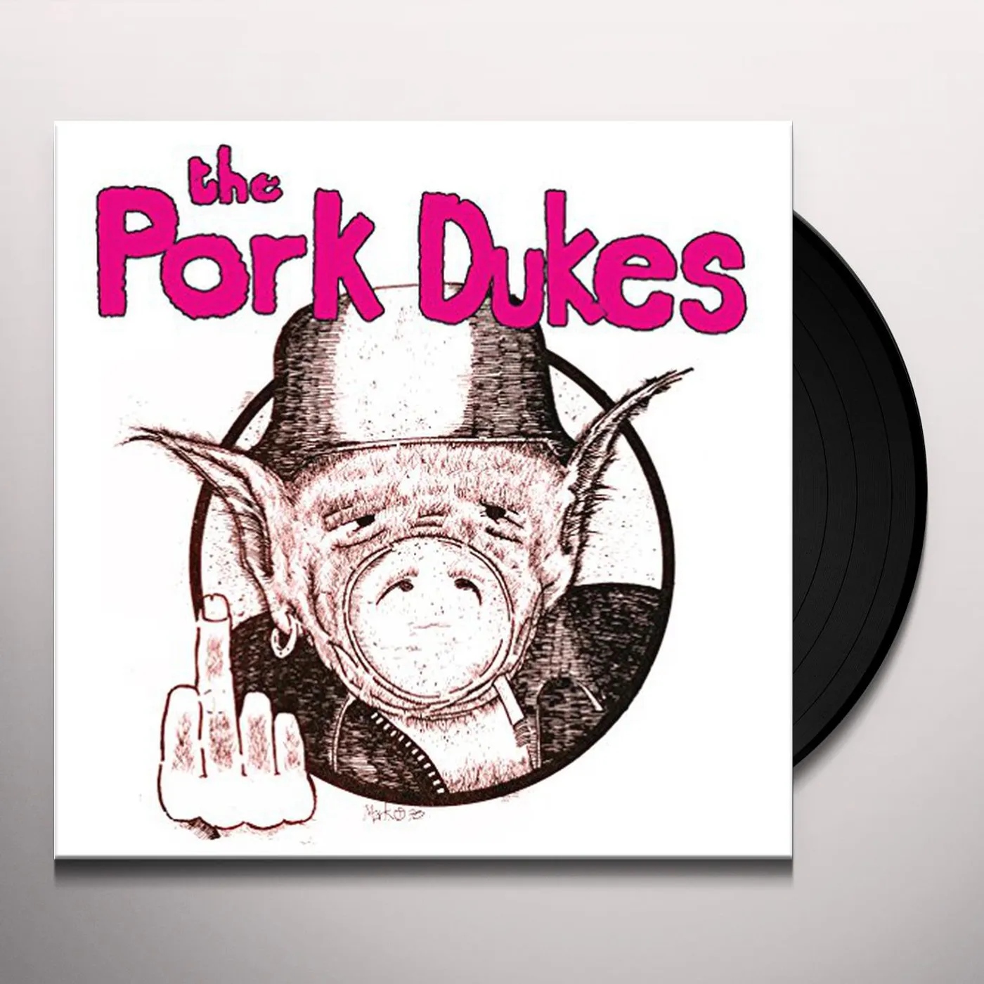 The Pork Dukes Pink Pork Vinyl Record
