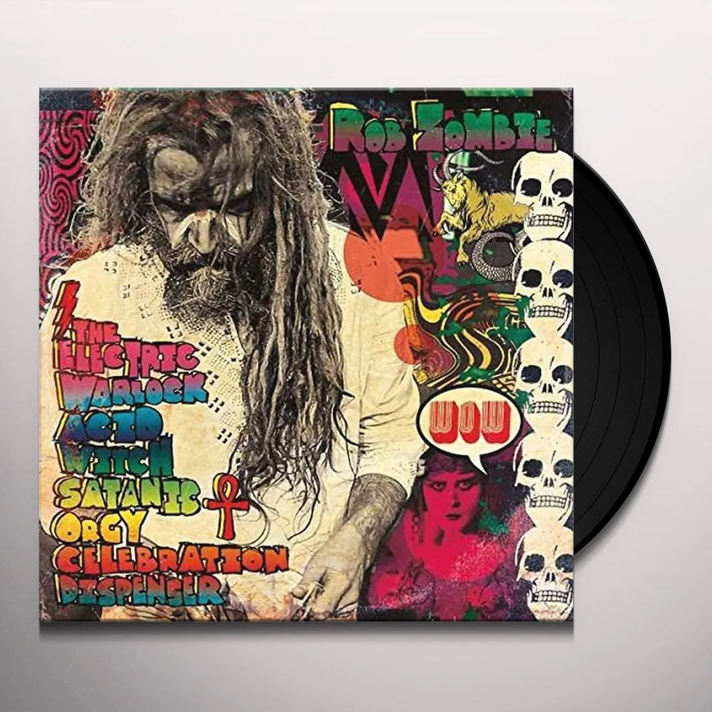 Rob Zombie ELECTRIC WARLOCK ACID WITH SATANIC ORGY Vinyl Record