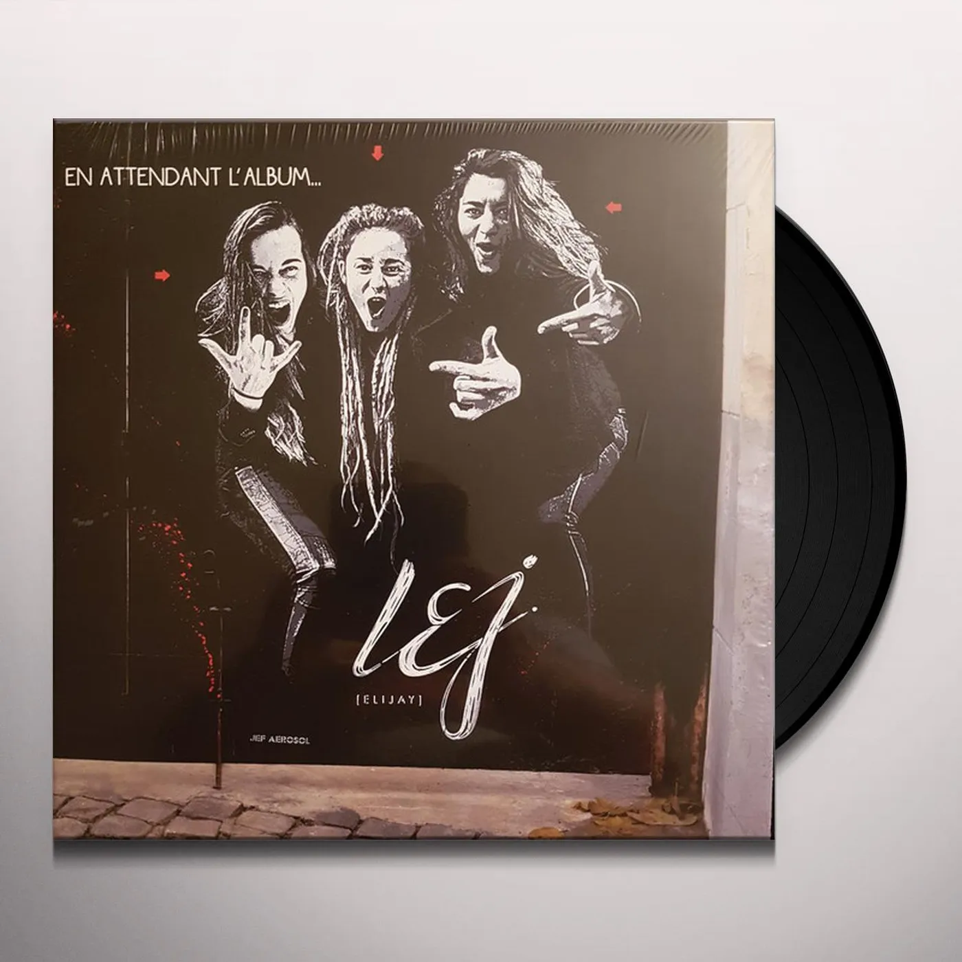 L.E.J EN ATTENDANT L#ALBUM Vinyl Record