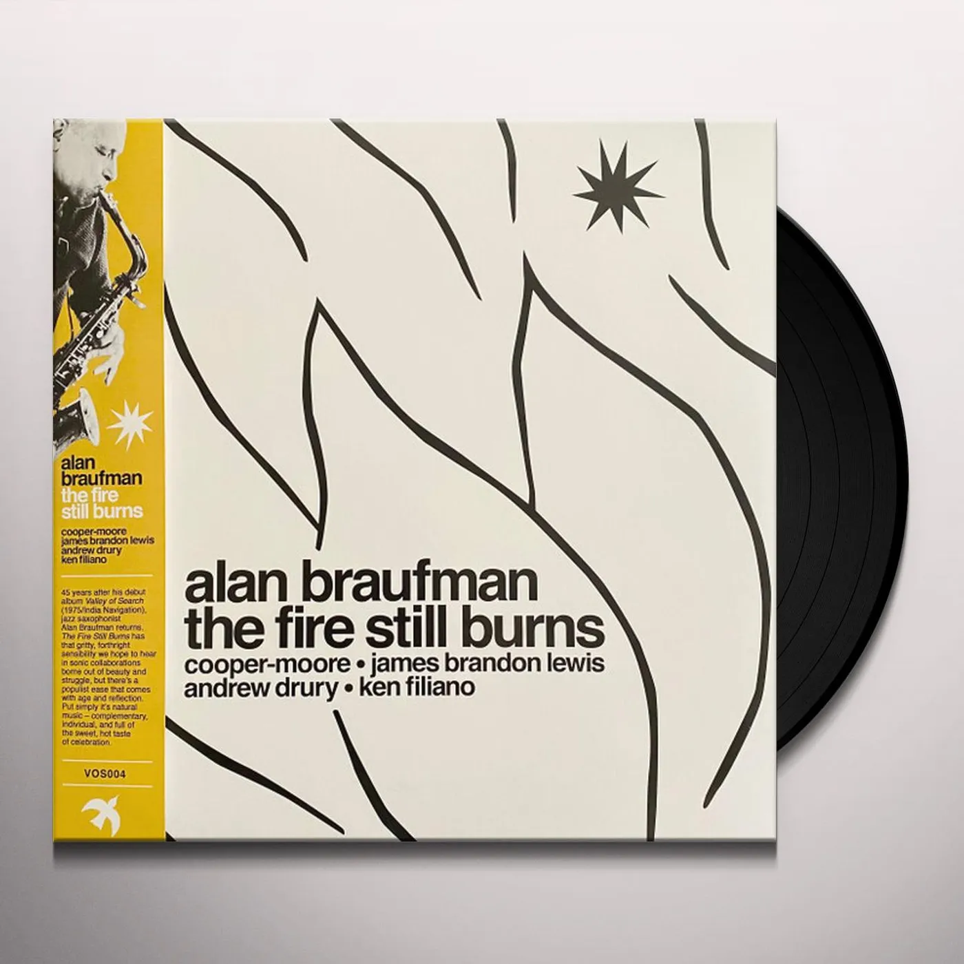 Alan Braufman FIRE STILL BURNS Vinyl Record