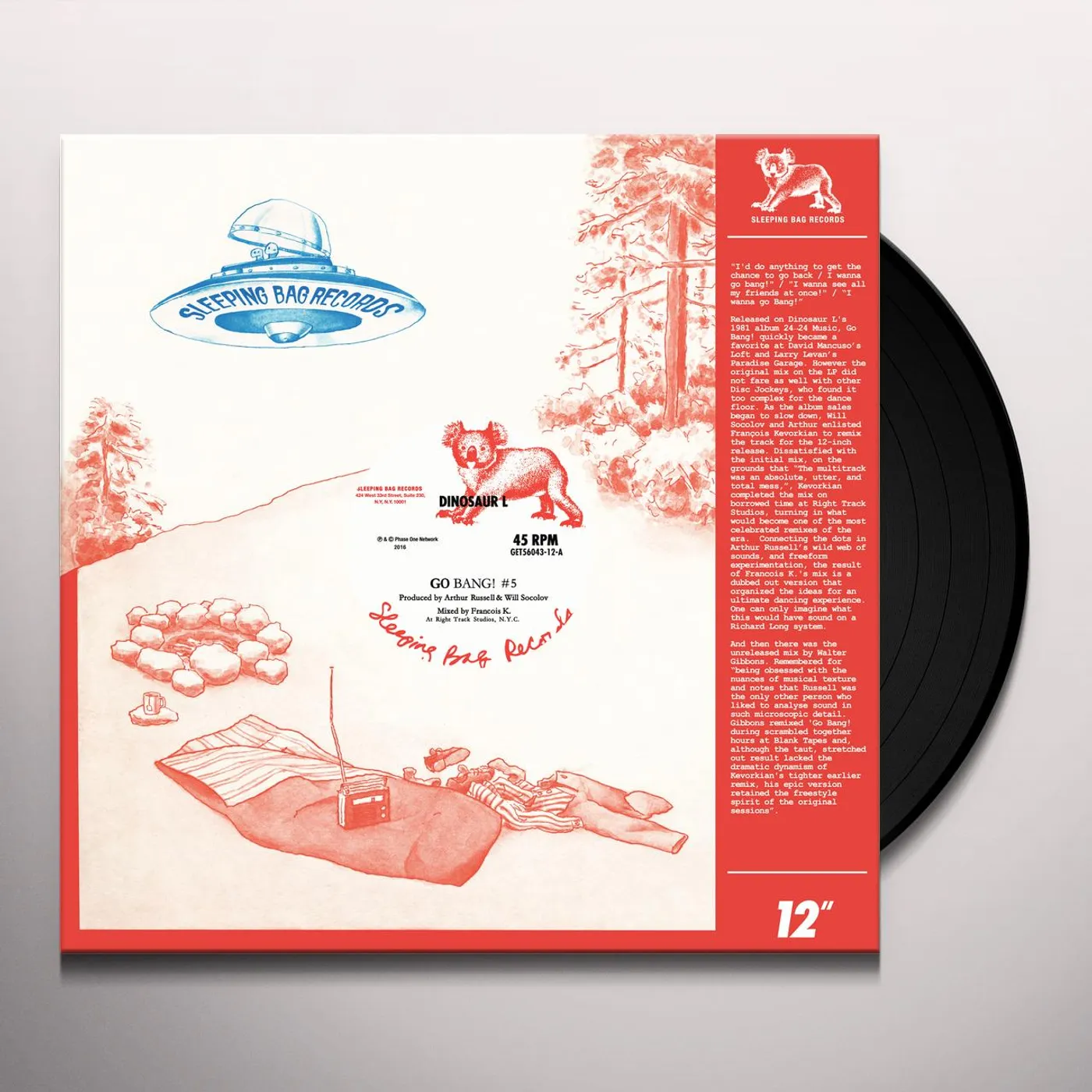 Dinosaur L GO BANG Vinyl Record
