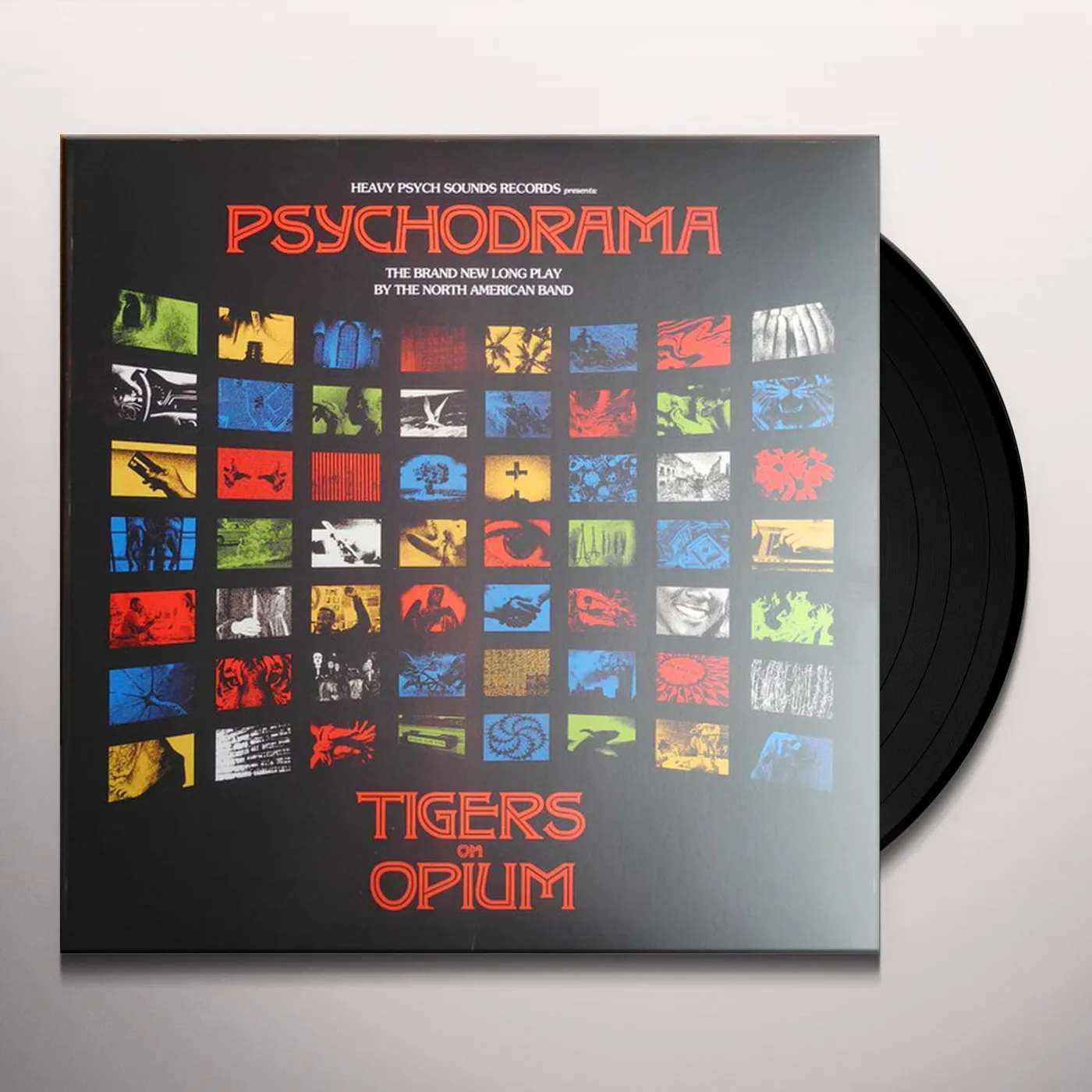 Tigers on Opium PSYCHODRAMA Vinyl Record
