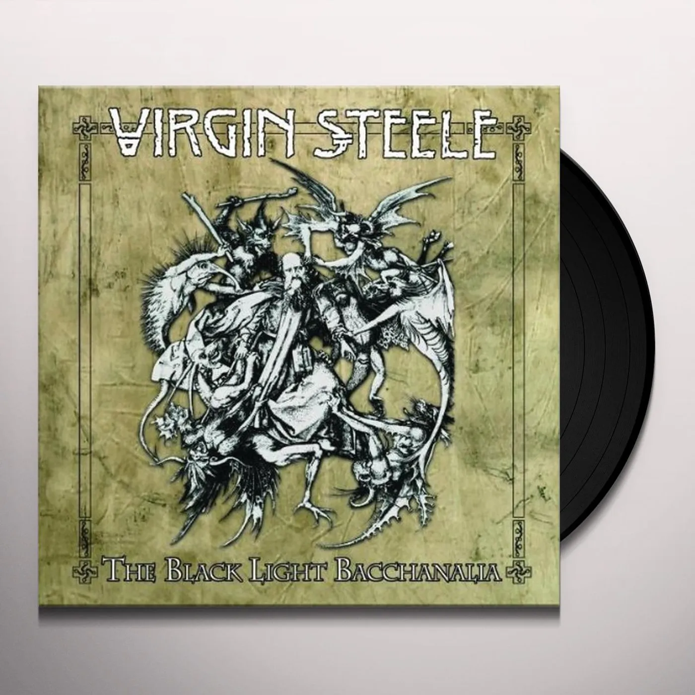 Virgin Steele BLACK LIGHT BACCHANALIA (BOX) Vinyl Record