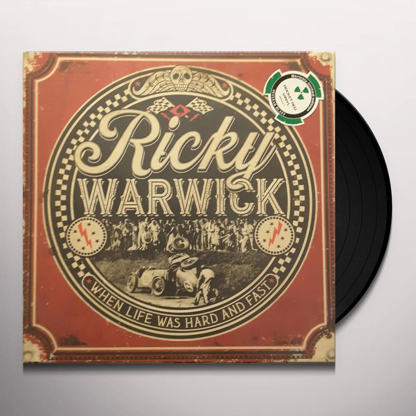 Ricky Warwick When Life Was Hard And Fast Vinyl Record