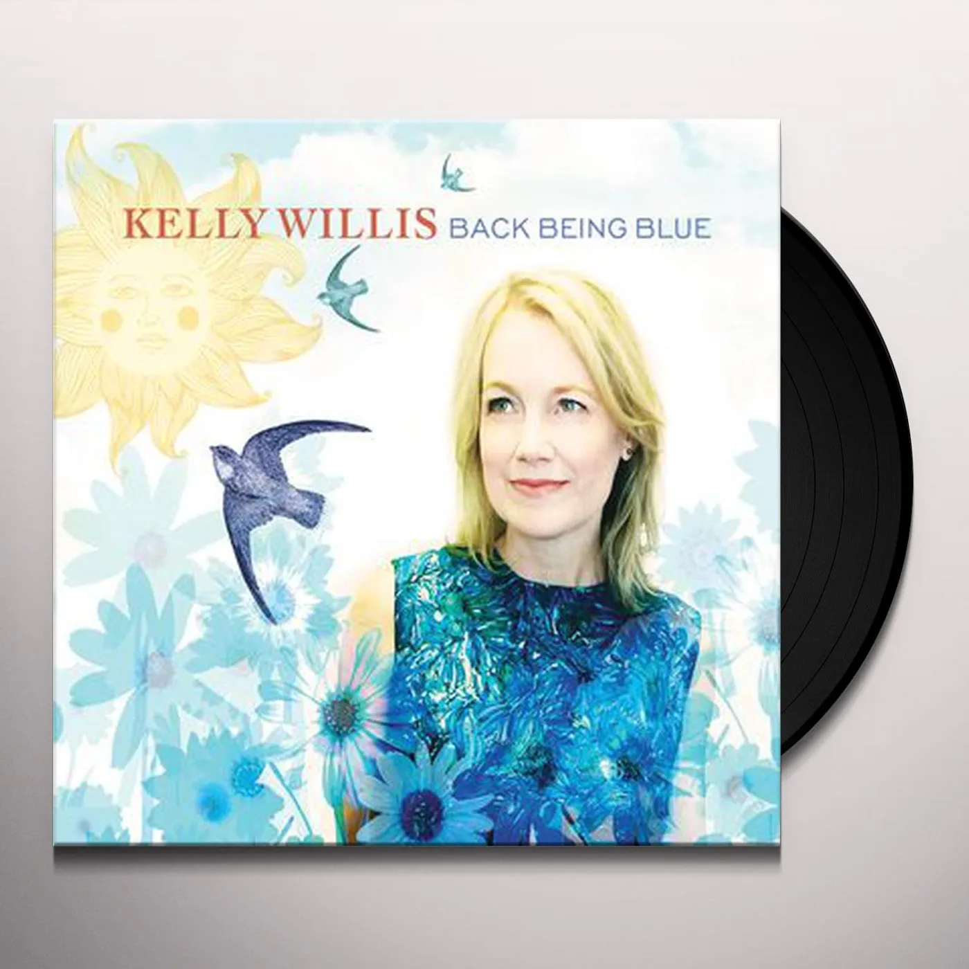 Kelly Willis Back Being Blue Vinyl Record