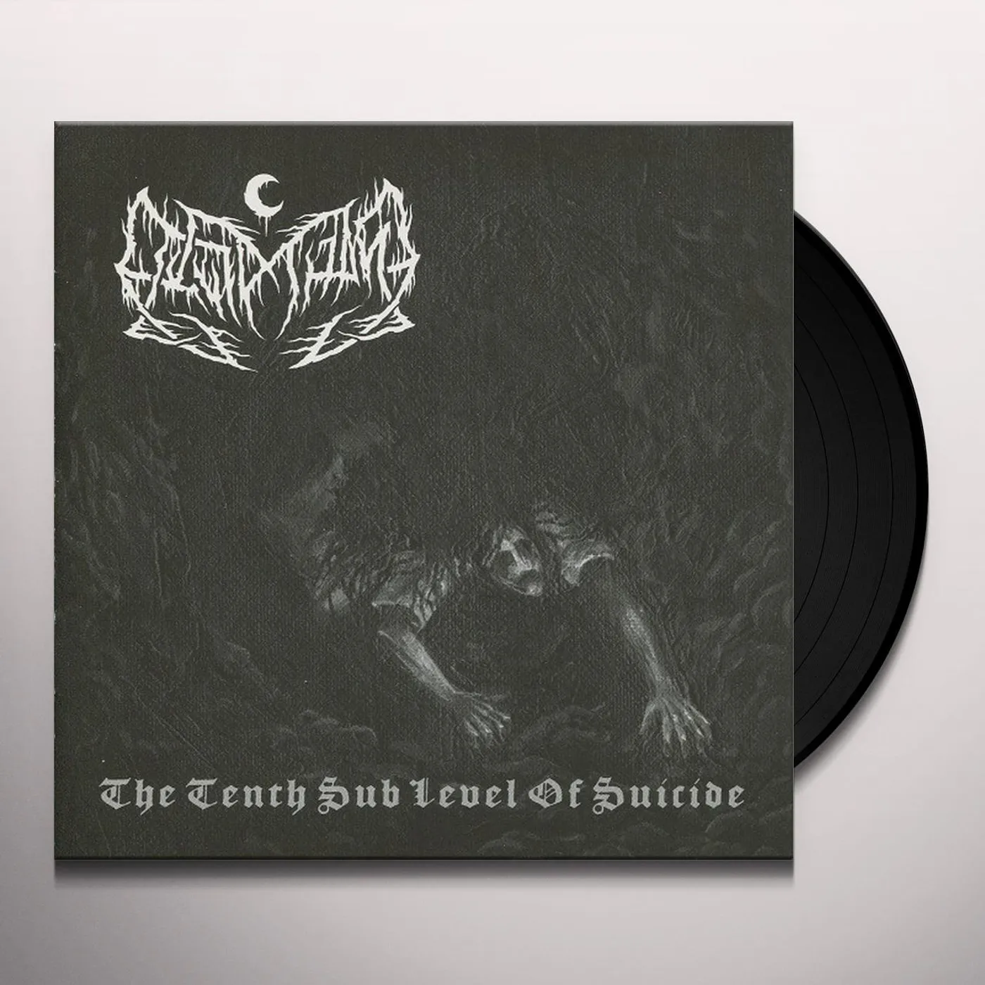 Leviathan TENTH SUB LEVEL OF SUICIDE (GREY/BLACK SPLATTER VINYL/2LP/140G) Vinyl Record