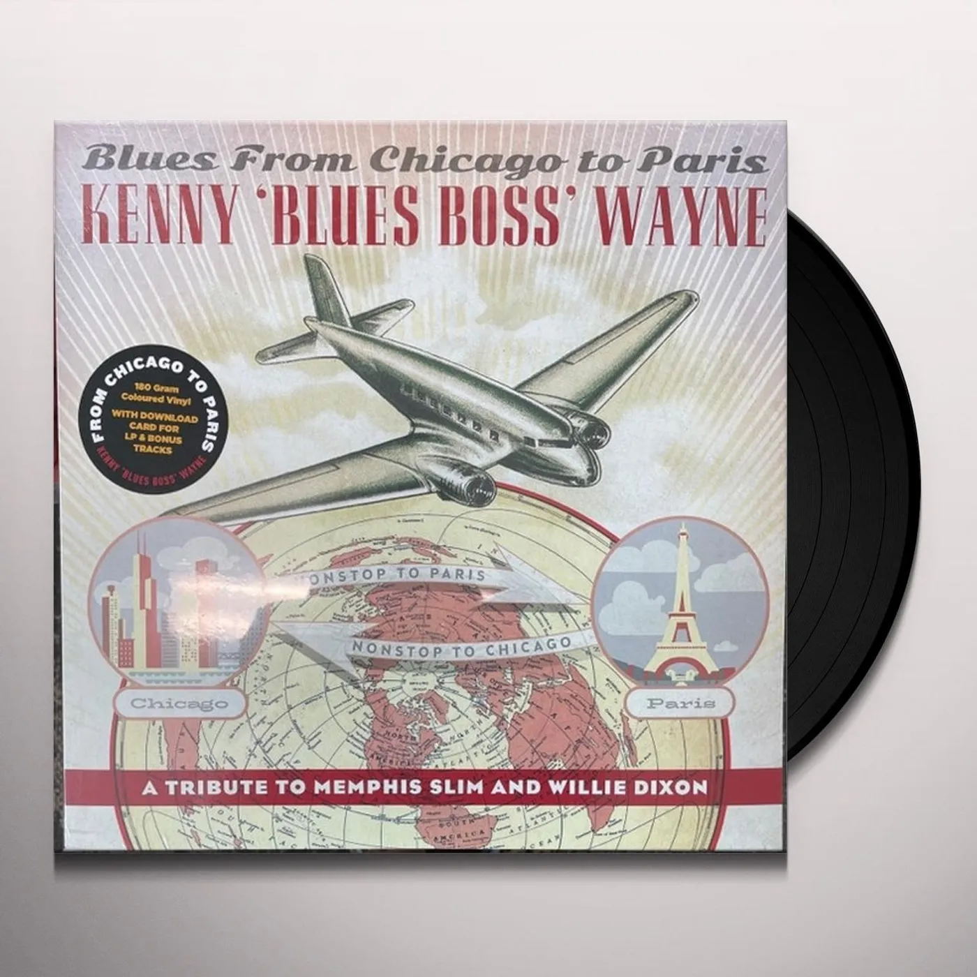 Kenny Wayne BLUES FROM CHICAGO TO PARIS Vinyl Record