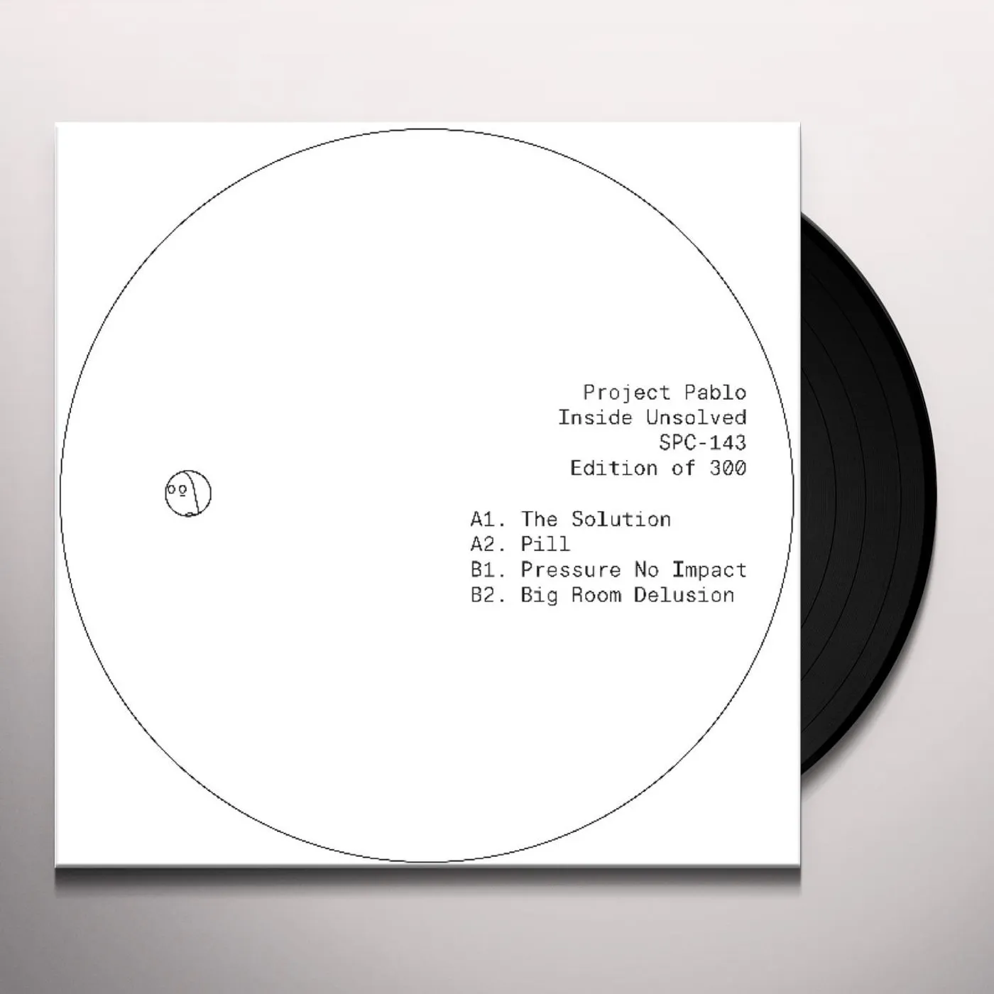 Project Pablo Inside Unsolved Vinyl Record