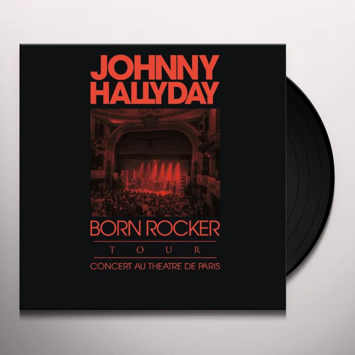 Johnny Hallyday BORN ROCKER TOUR: LIMITED EDITION Vinyl Record